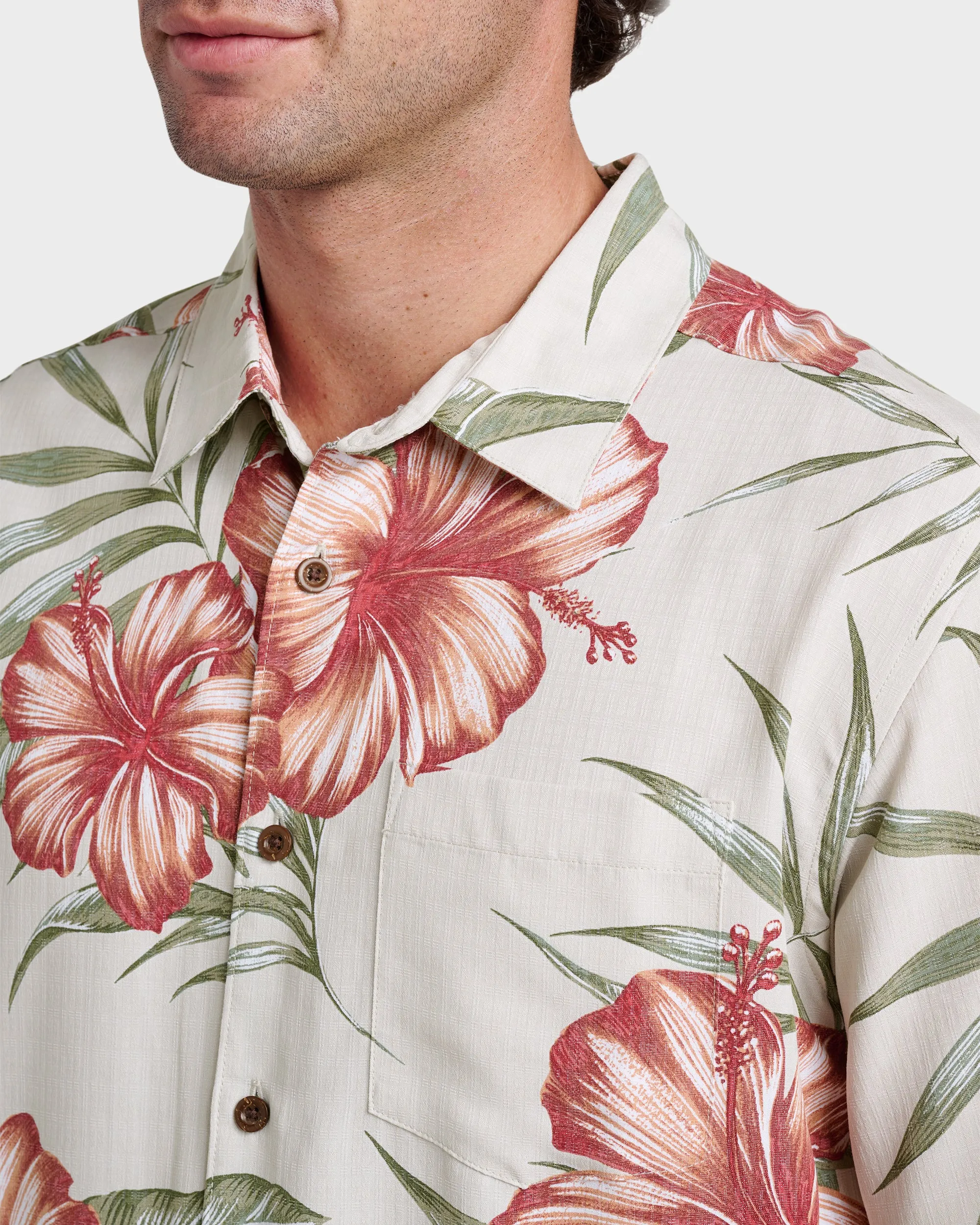 Waterman Tropical Dream Shirt - Moonbeam sold by Quiksilver product image thumbnail 4