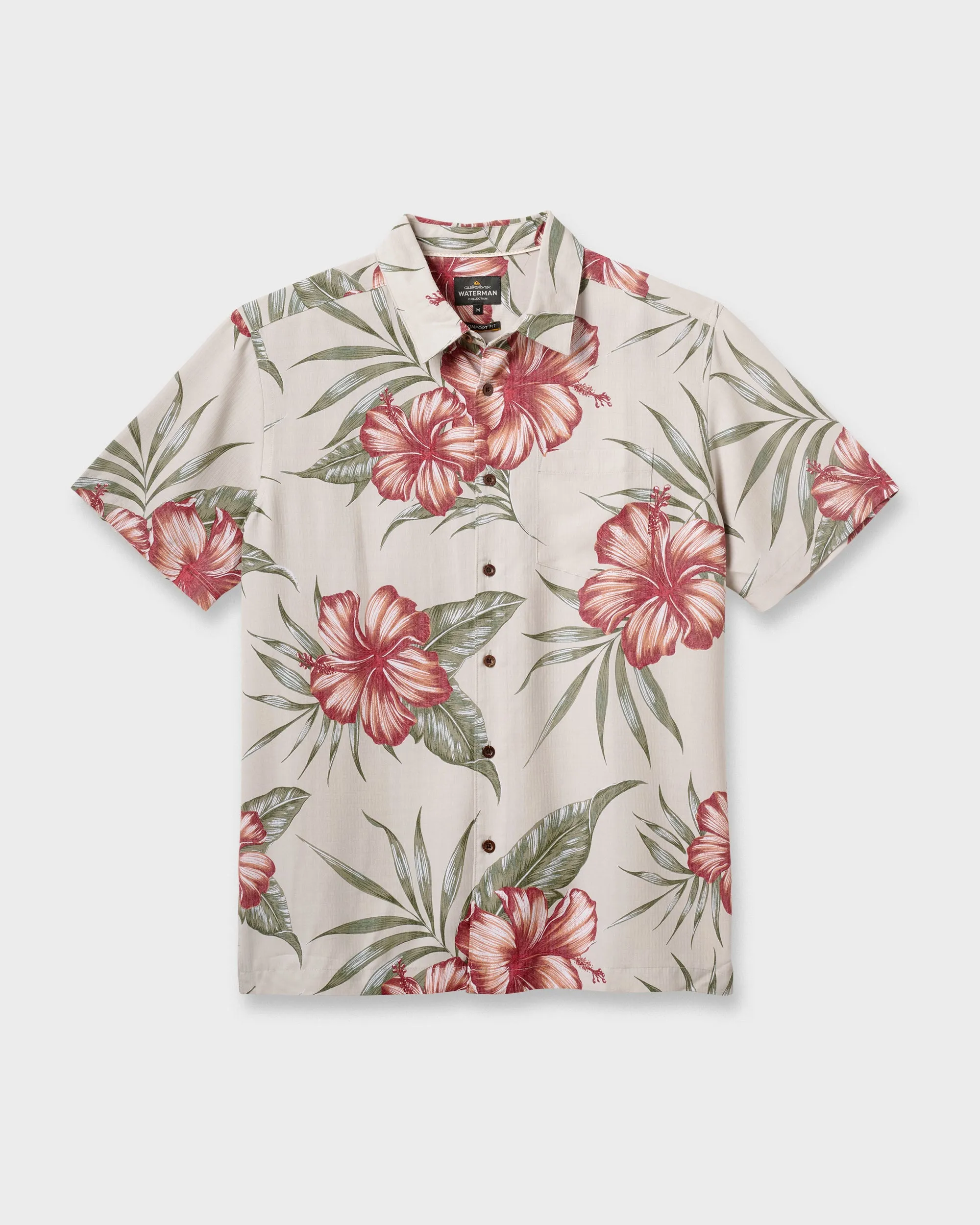 Waterman Tropical Dream Shirt - Moonbeam sold by Quiksilver product image thumbnail 5