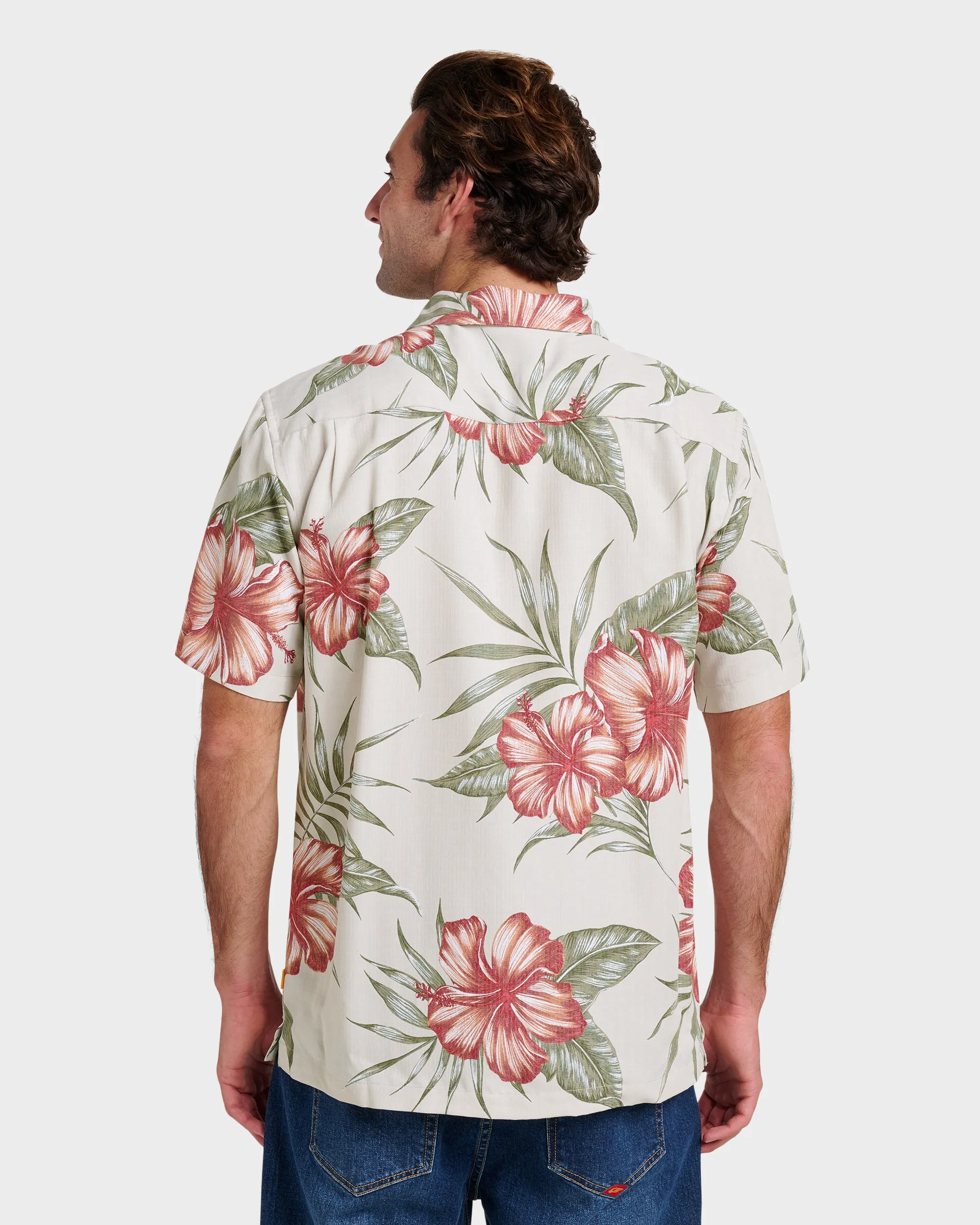 Waterman Tropical Dream Shirt - Moonbeam sold by Quiksilver product image thumbnail 2