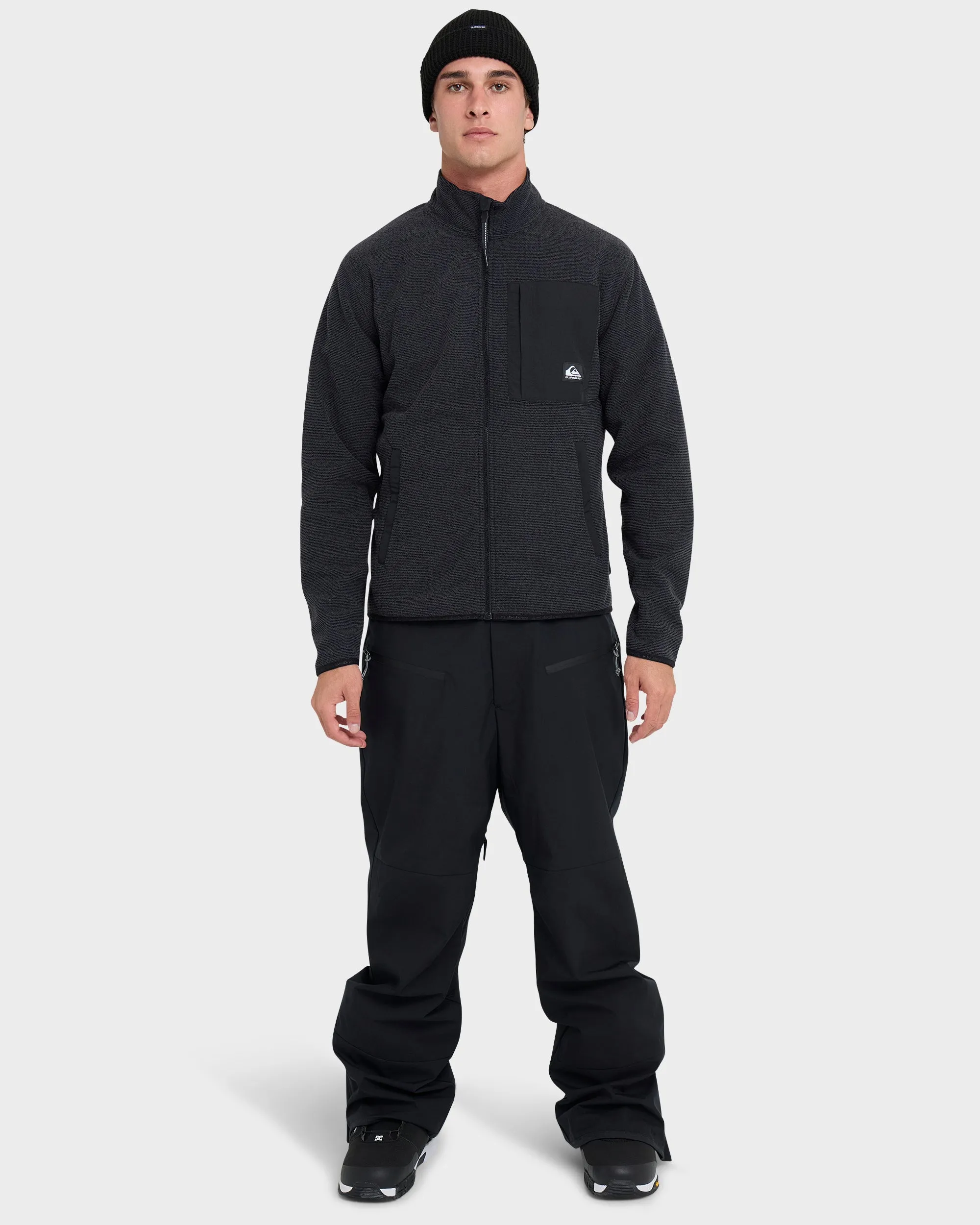 Aker Full Zip Technical Fleece - Black sold by Quiksilver product image thumbnail 3