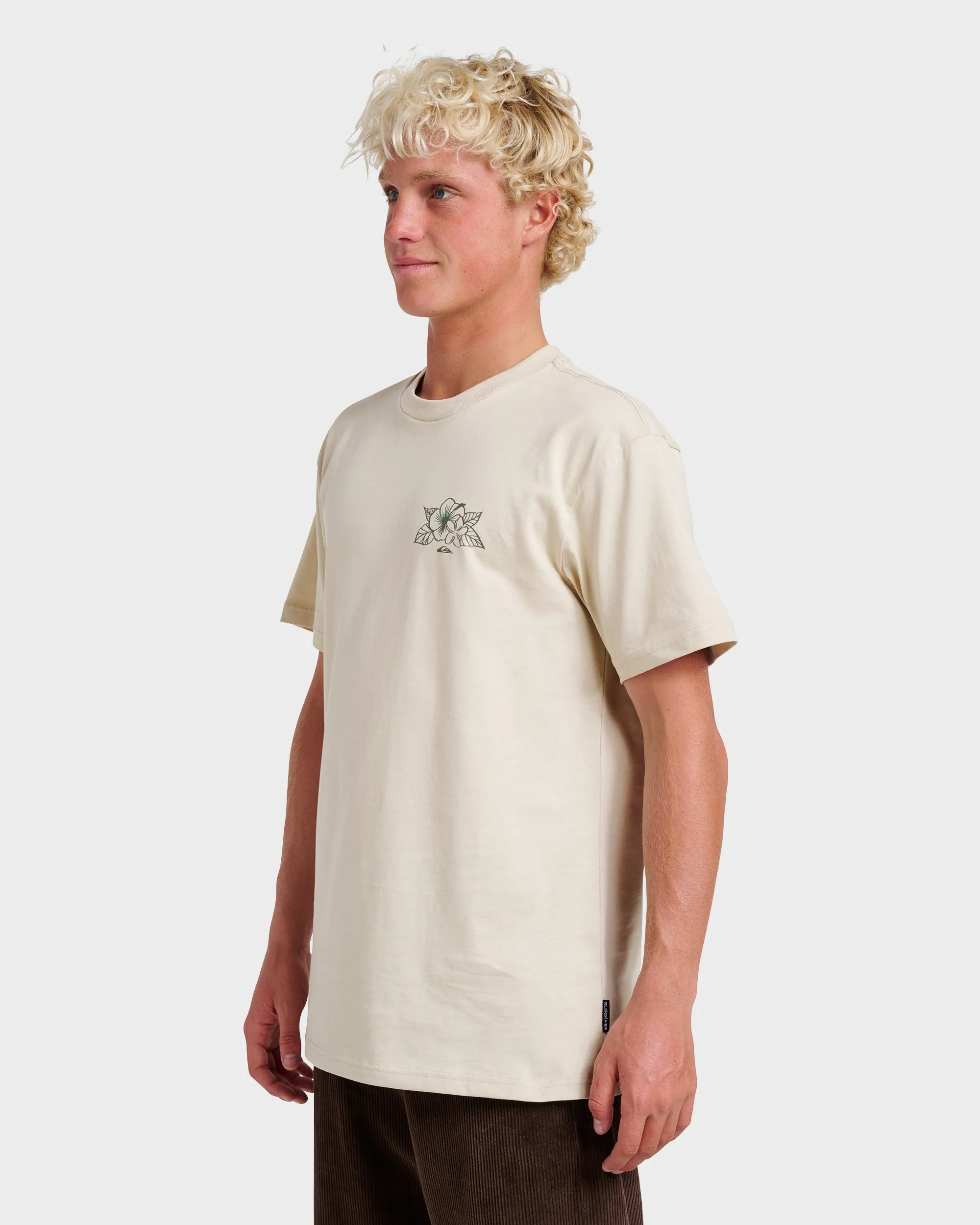 Floral Needs Classic T-shirt - Moonstruck sold by Quiksilver product image thumbnail 3