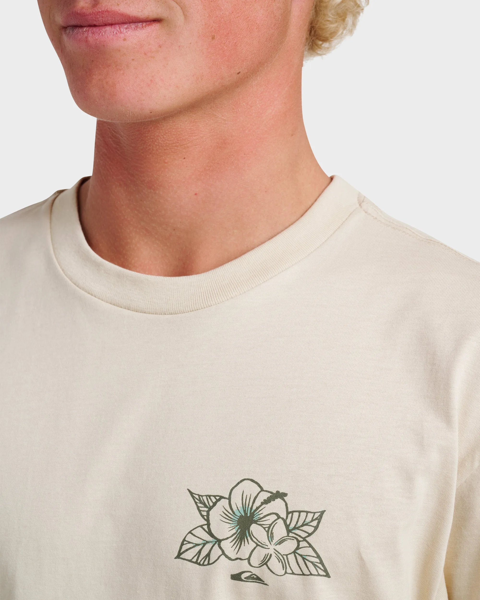 Floral Needs Classic T-shirt - Moonstruck sold by Quiksilver product image thumbnail 4