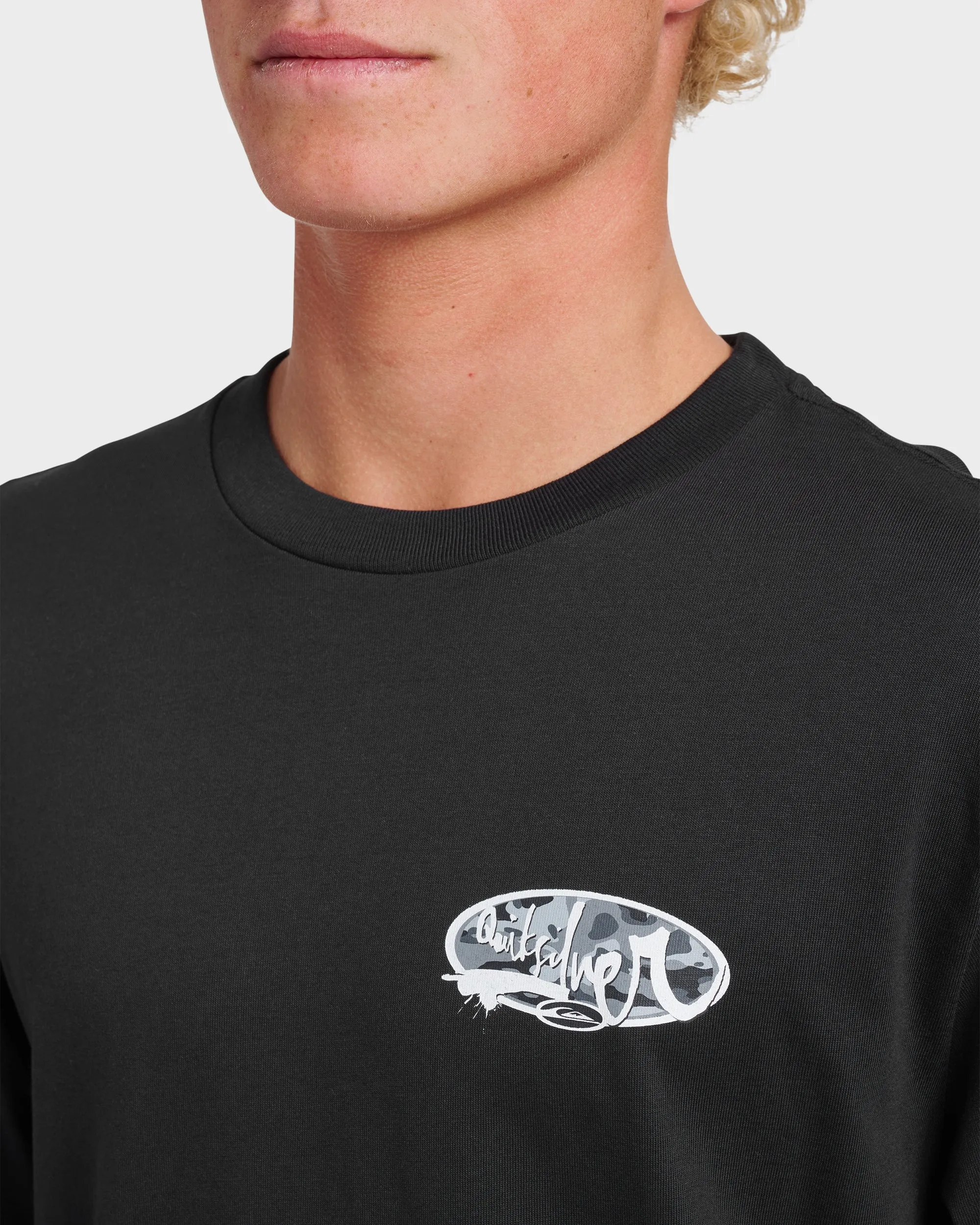 Impaired Camo Long Sleeve T-shirt - Black sold by Quiksilver product image thumbnail 4