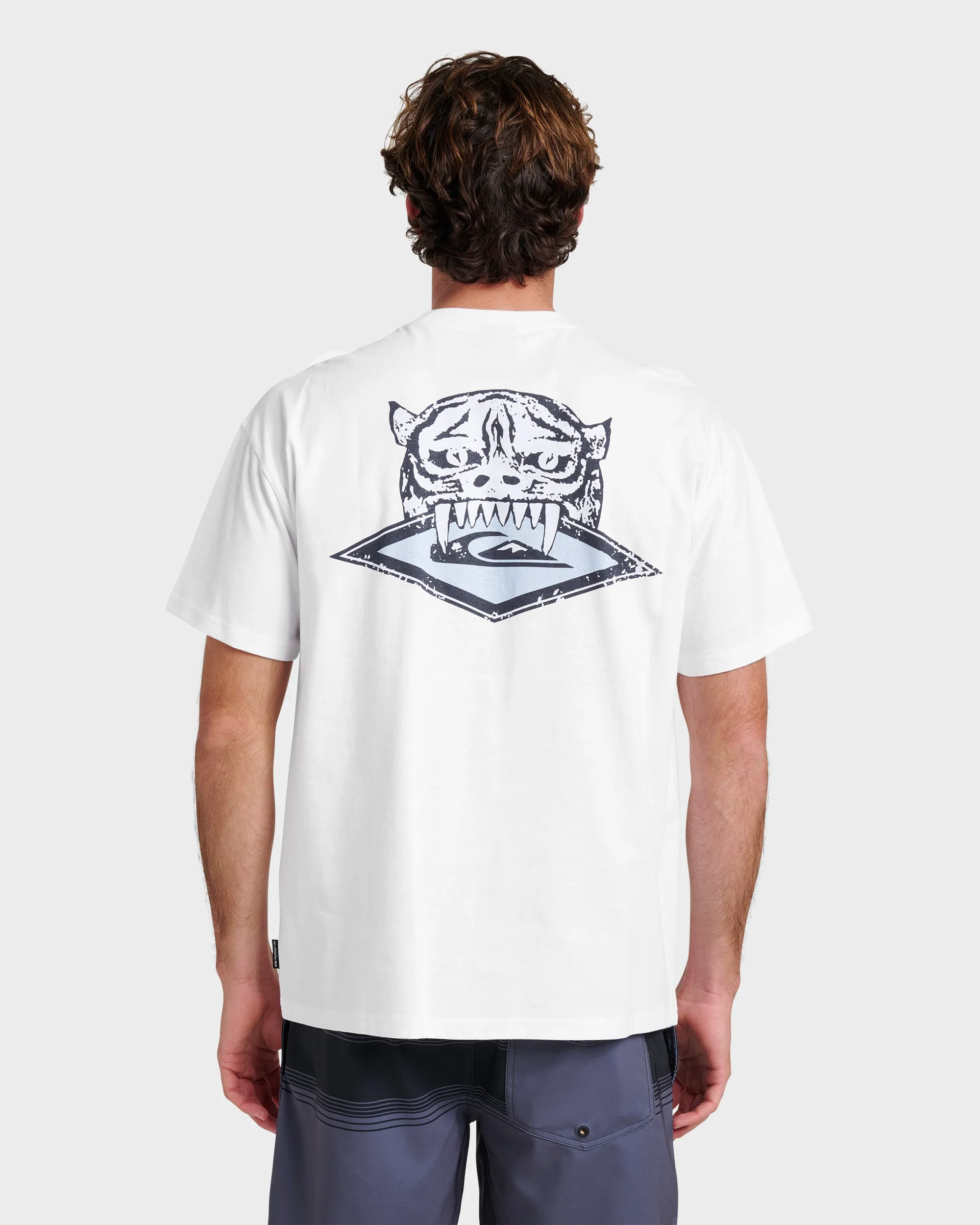 Jungle Cat Heavy Weight T-shirt - White sold by Quiksilver product image thumbnail 2