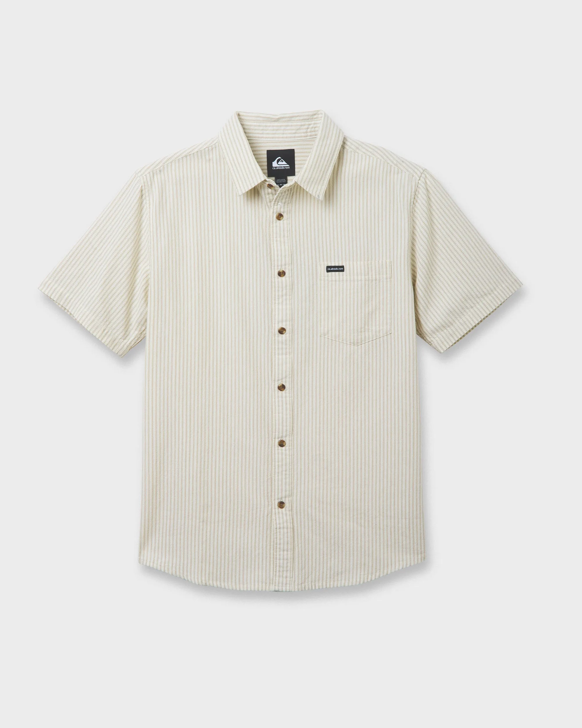 Oxford Stripe Classic Short Sleeve Shirt - Moonstruck sold by Quiksilver product image thumbnail 5