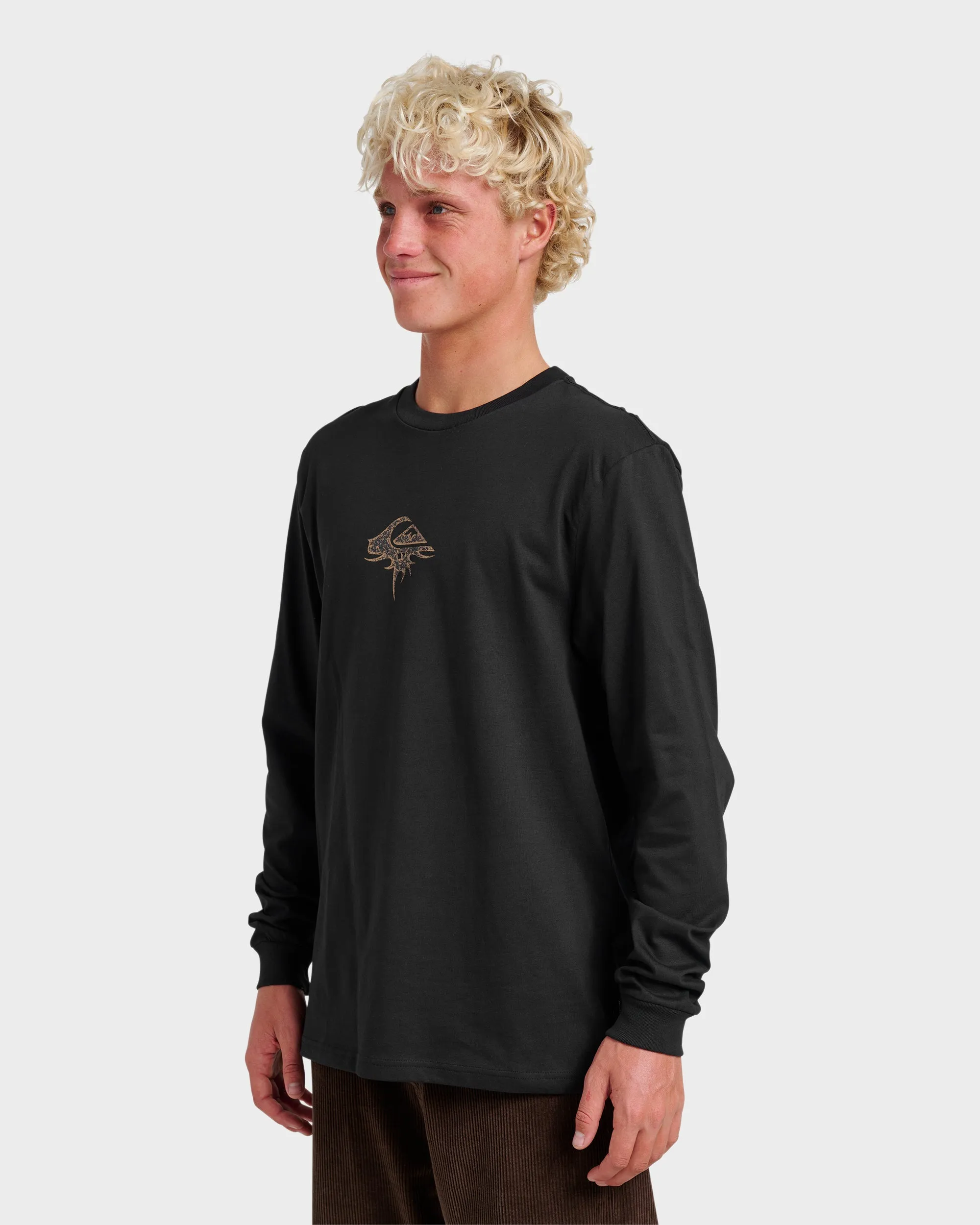 Three Piece Long Sleeve T-shirt - Black sold by Quiksilver product image thumbnail 3