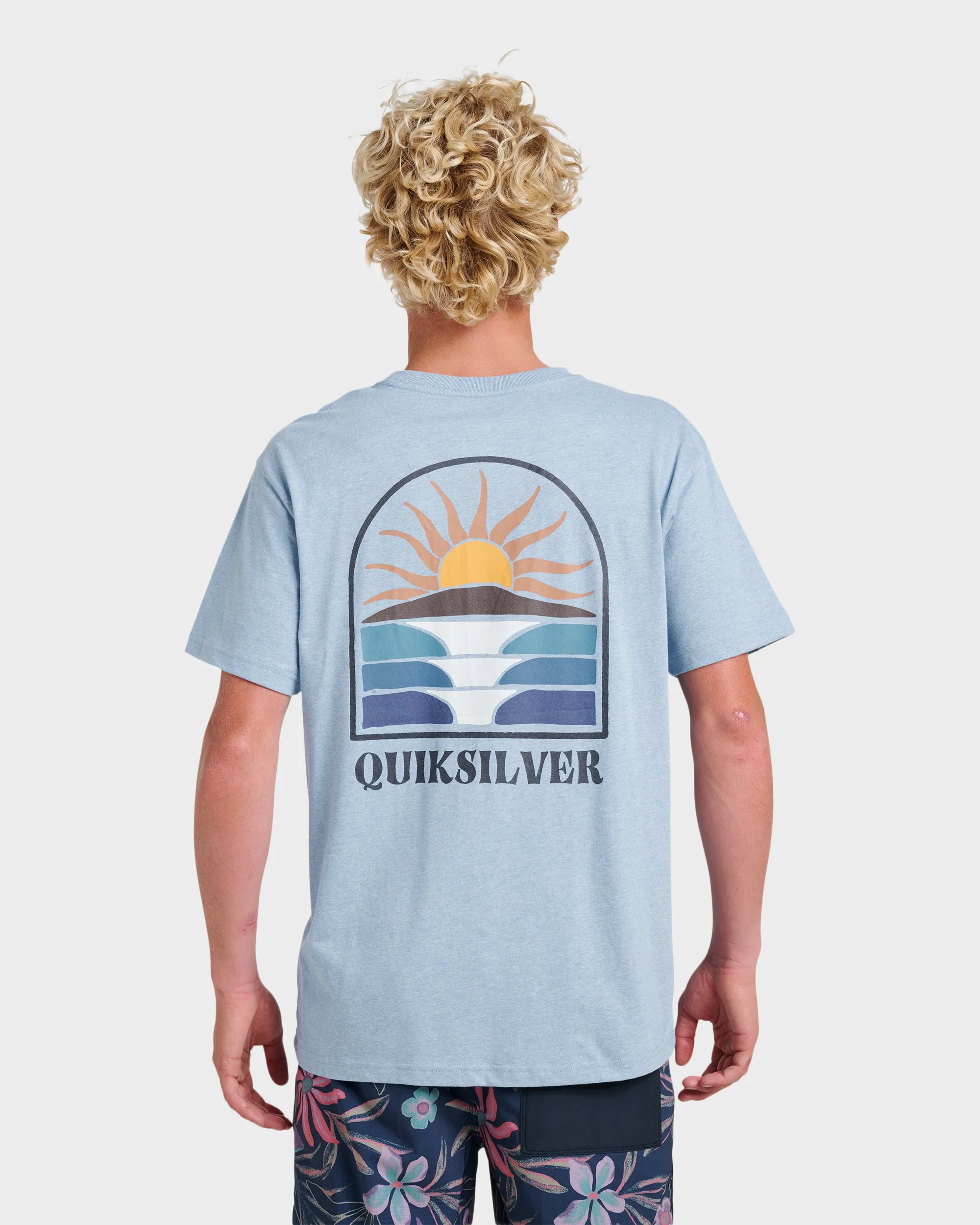 Dawn Patrol Classic T-shirt - Ashley Blue Heather sold by Quiksilver product image thumbnail 2