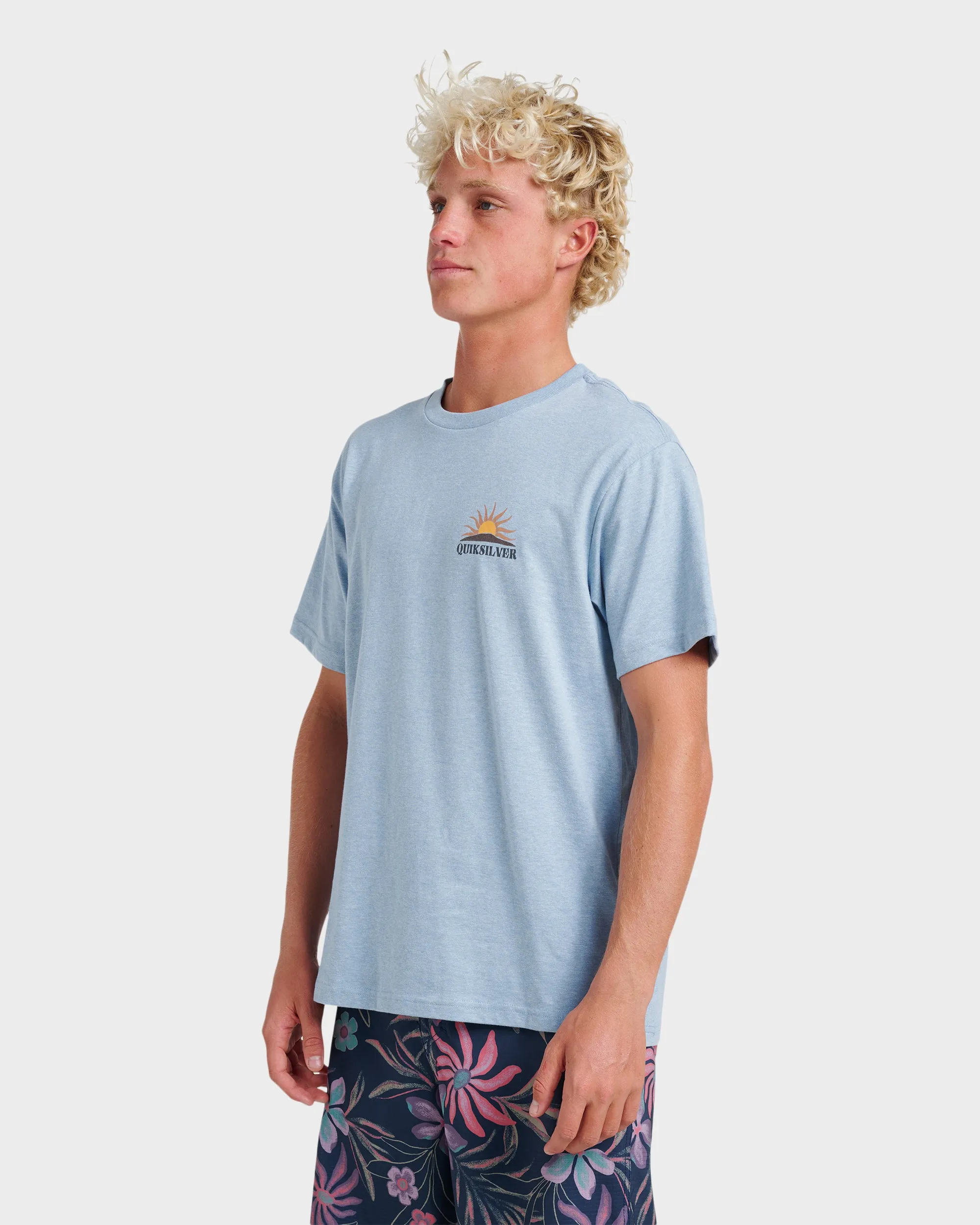 Dawn Patrol Classic T-shirt - Ashley Blue Heather sold by Quiksilver product image thumbnail 3