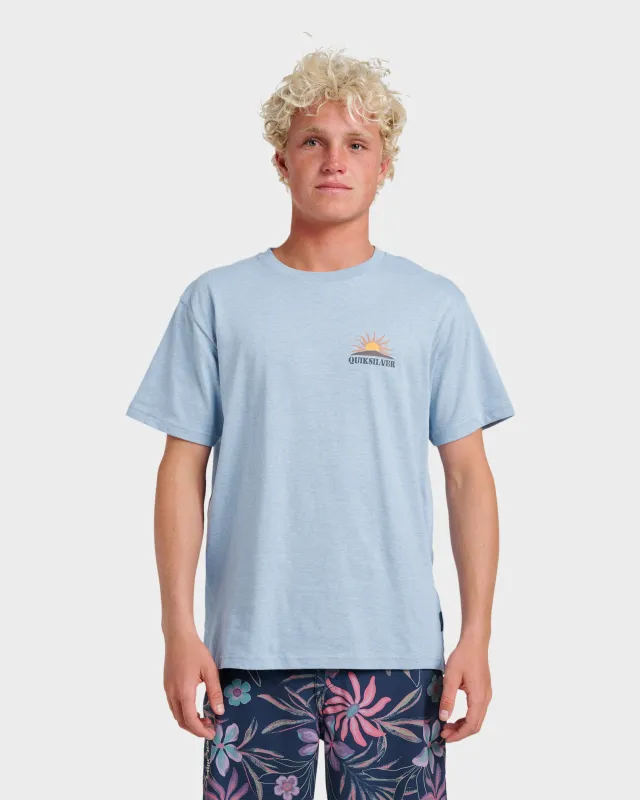 Dawn Patrol Classic T-shirt - Ashley Blue Heather sold by Quiksilver