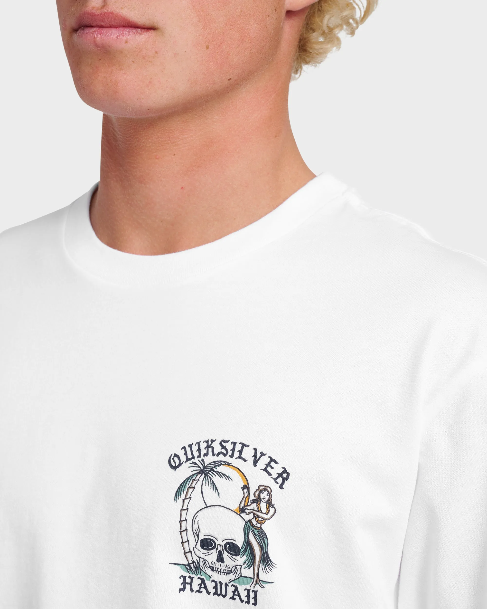 Hi Hula Dance Classic T-shirt - White sold by Quiksilver product image thumbnail 4