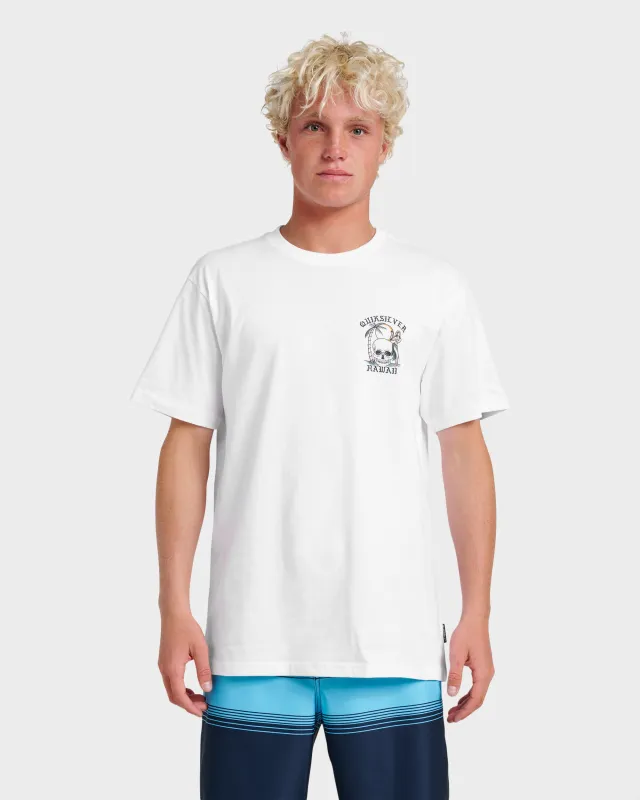 Hi Hula Dance Classic T-shirt - White sold by Quiksilver