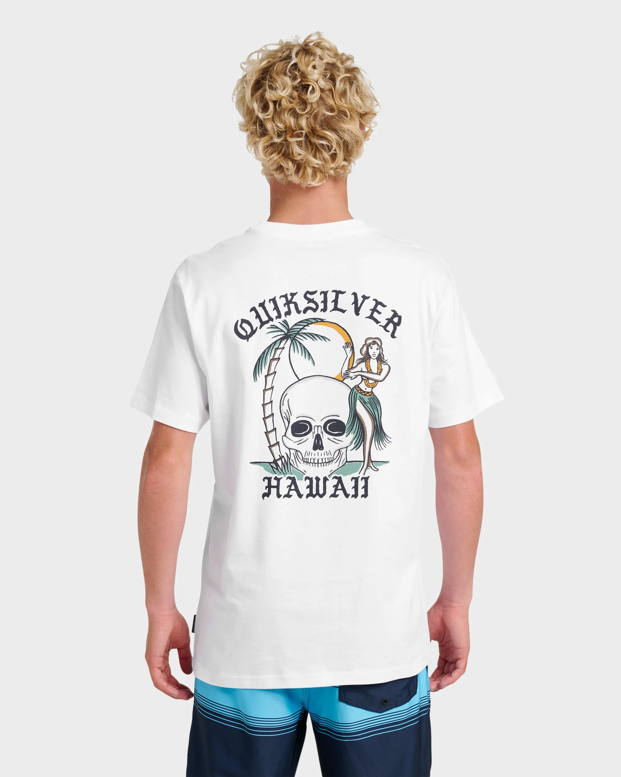 Hi Hula Dance Classic T-shirt - White sold by Quiksilver product image thumbnail 2