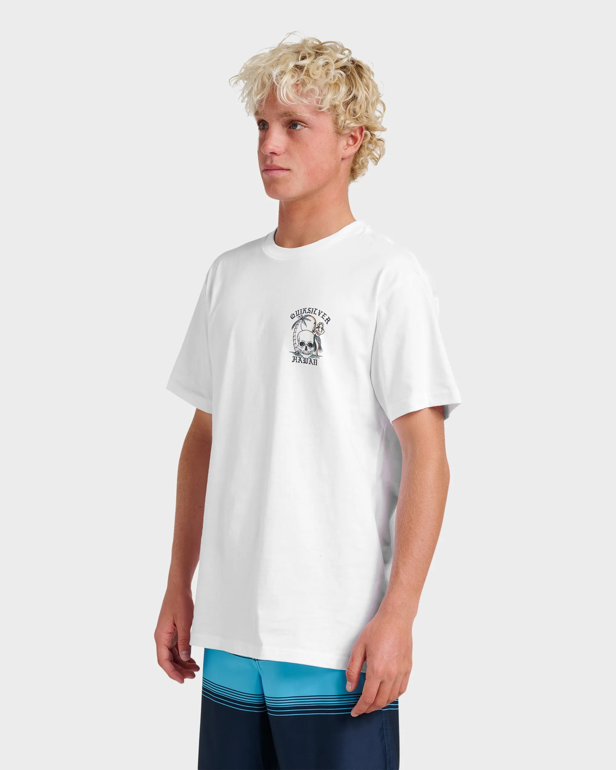 Hi Hula Dance Classic T-shirt - White sold by Quiksilver product image thumbnail 3