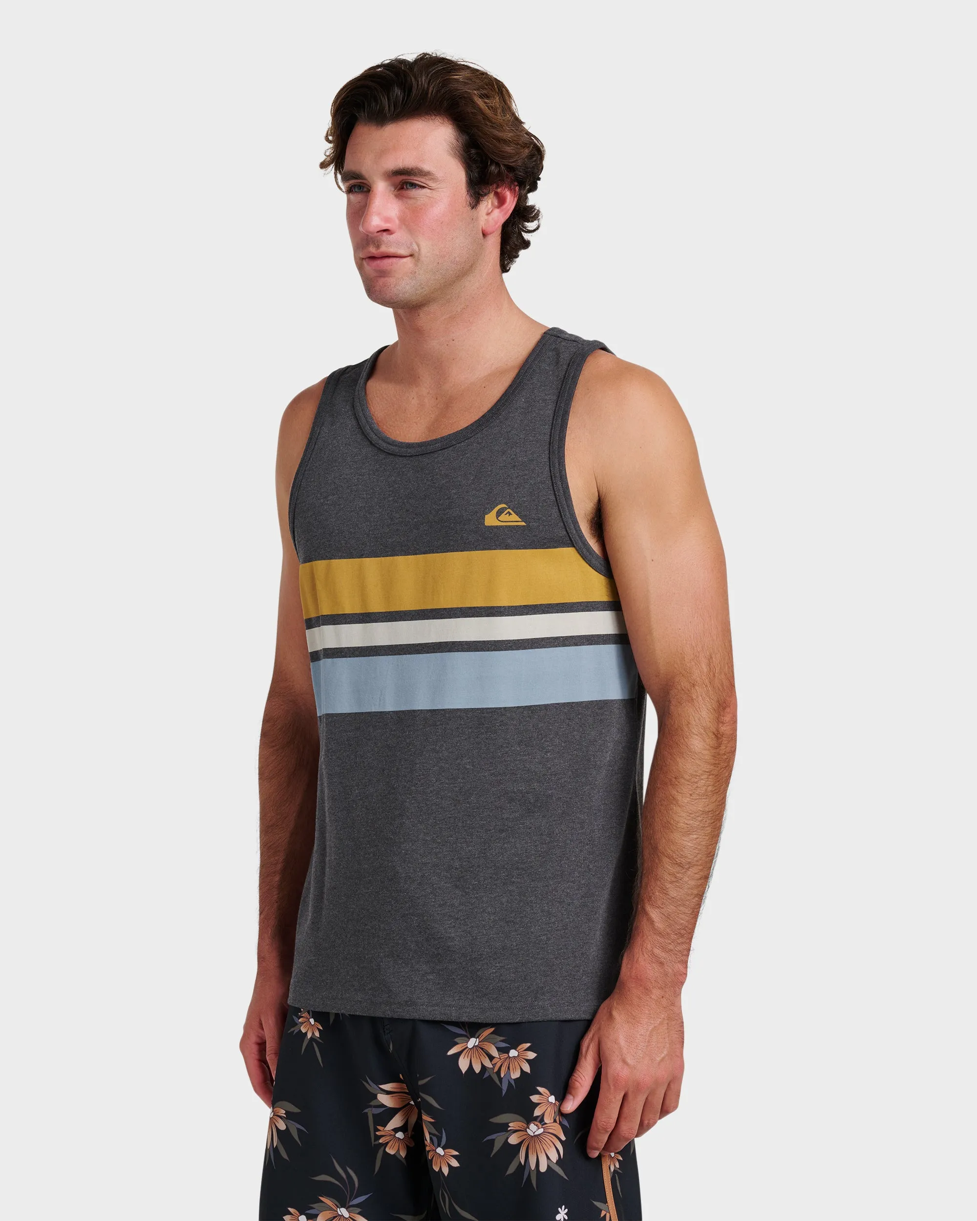 Og Stripe Tank - Charcoal Heather sold by Quiksilver product image thumbnail 3