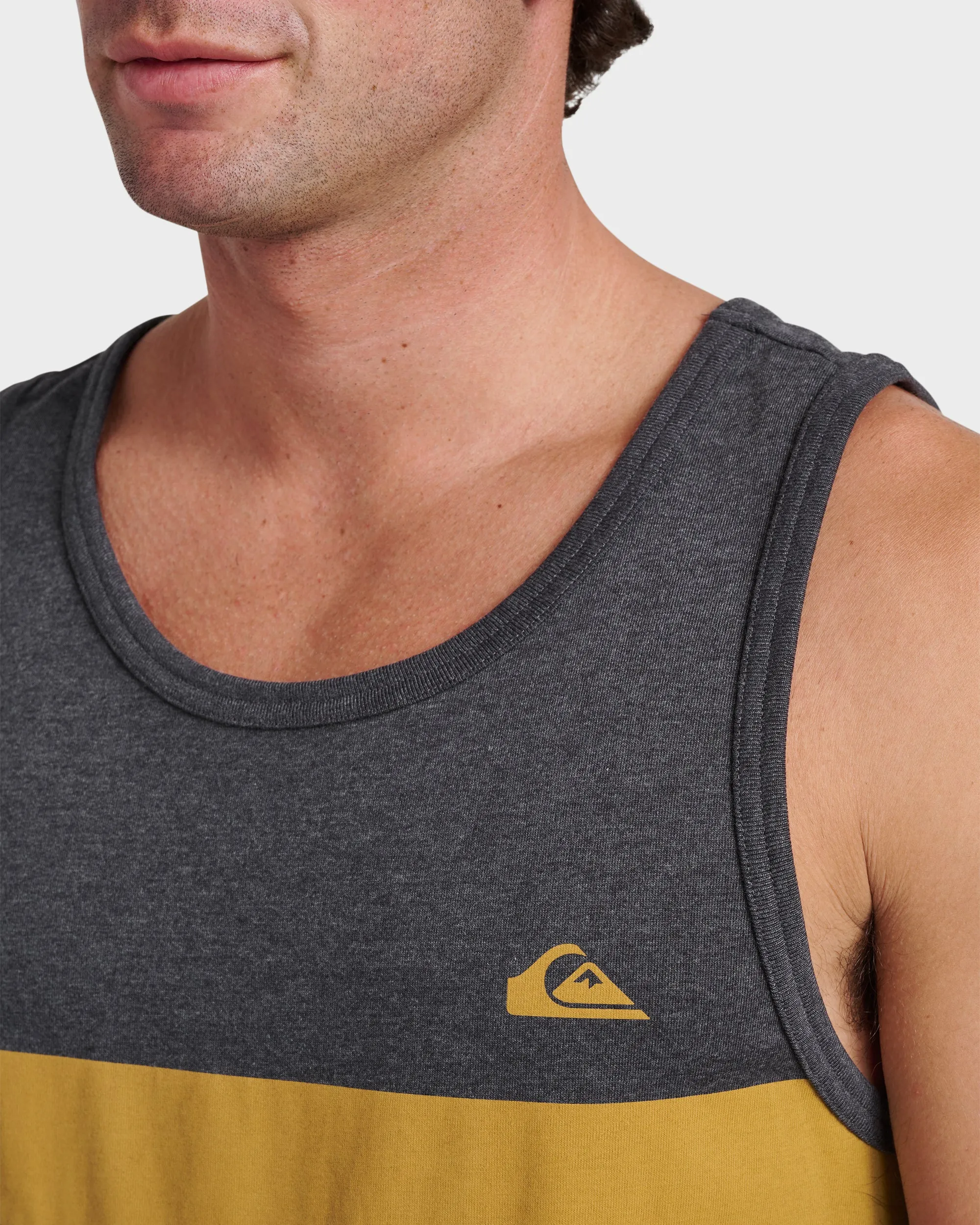 Og Stripe Tank - Charcoal Heather sold by Quiksilver product image thumbnail 4