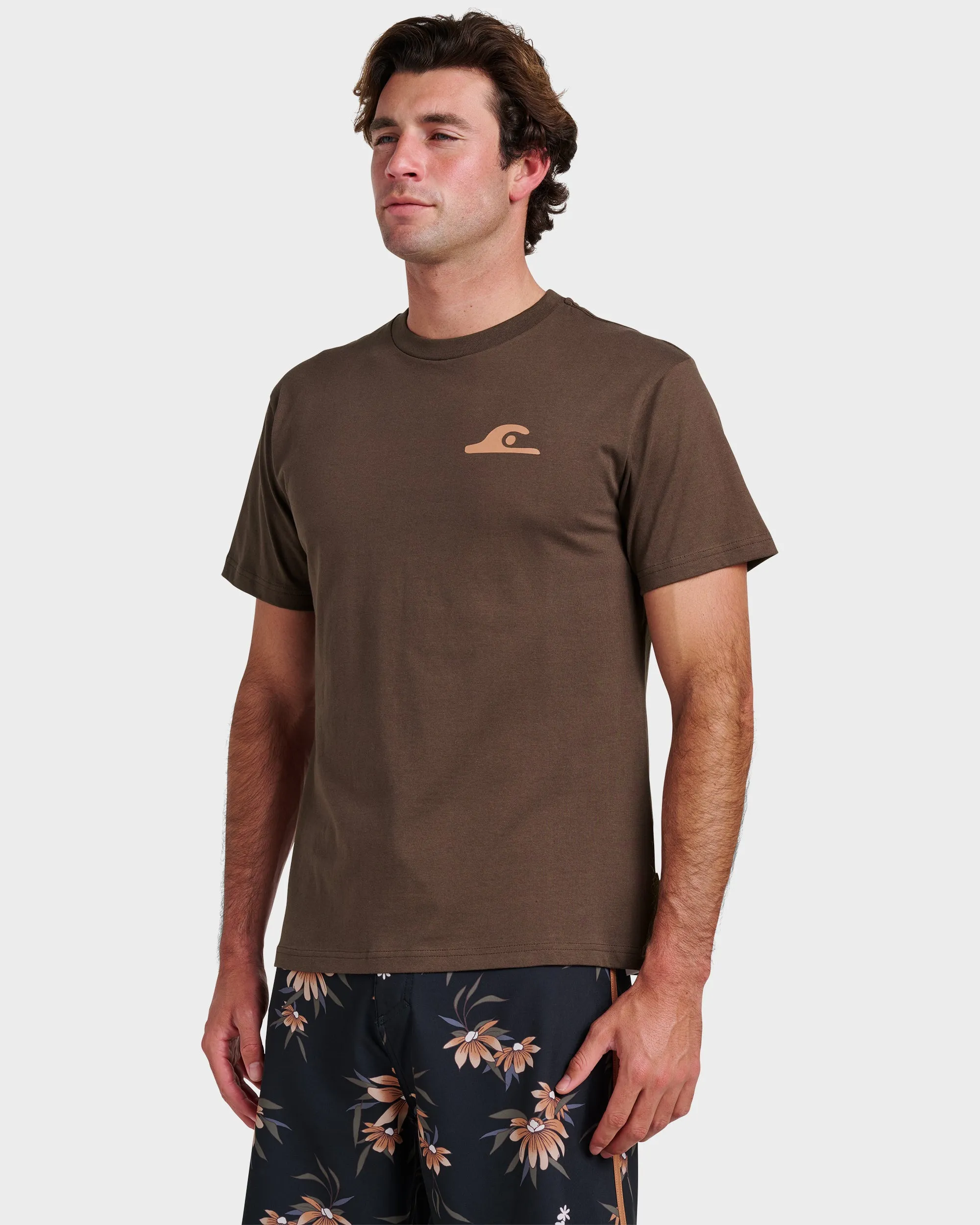 Primitive Scripture Classic T-shirt - Chocolate Brown sold by Quiksilver product image thumbnail 3