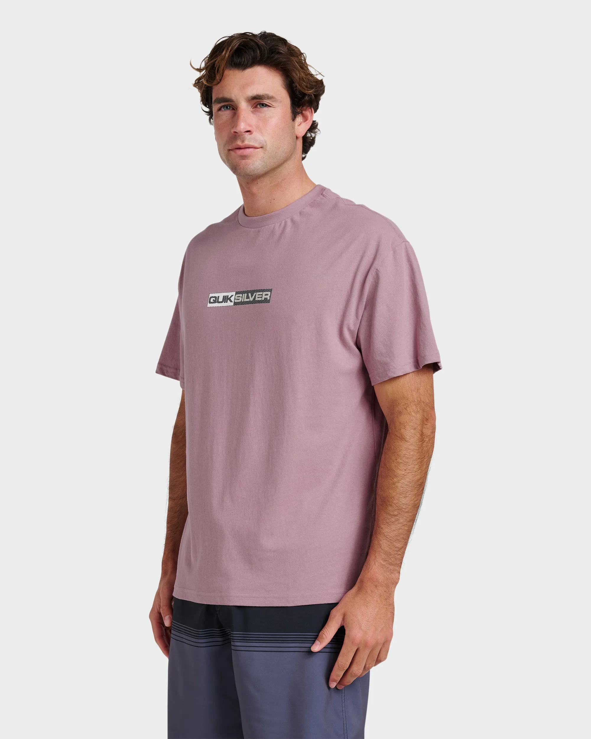 Saturn Tech Heavy Weight T-shirt - Elderberry sold by Quiksilver product image thumbnail 3