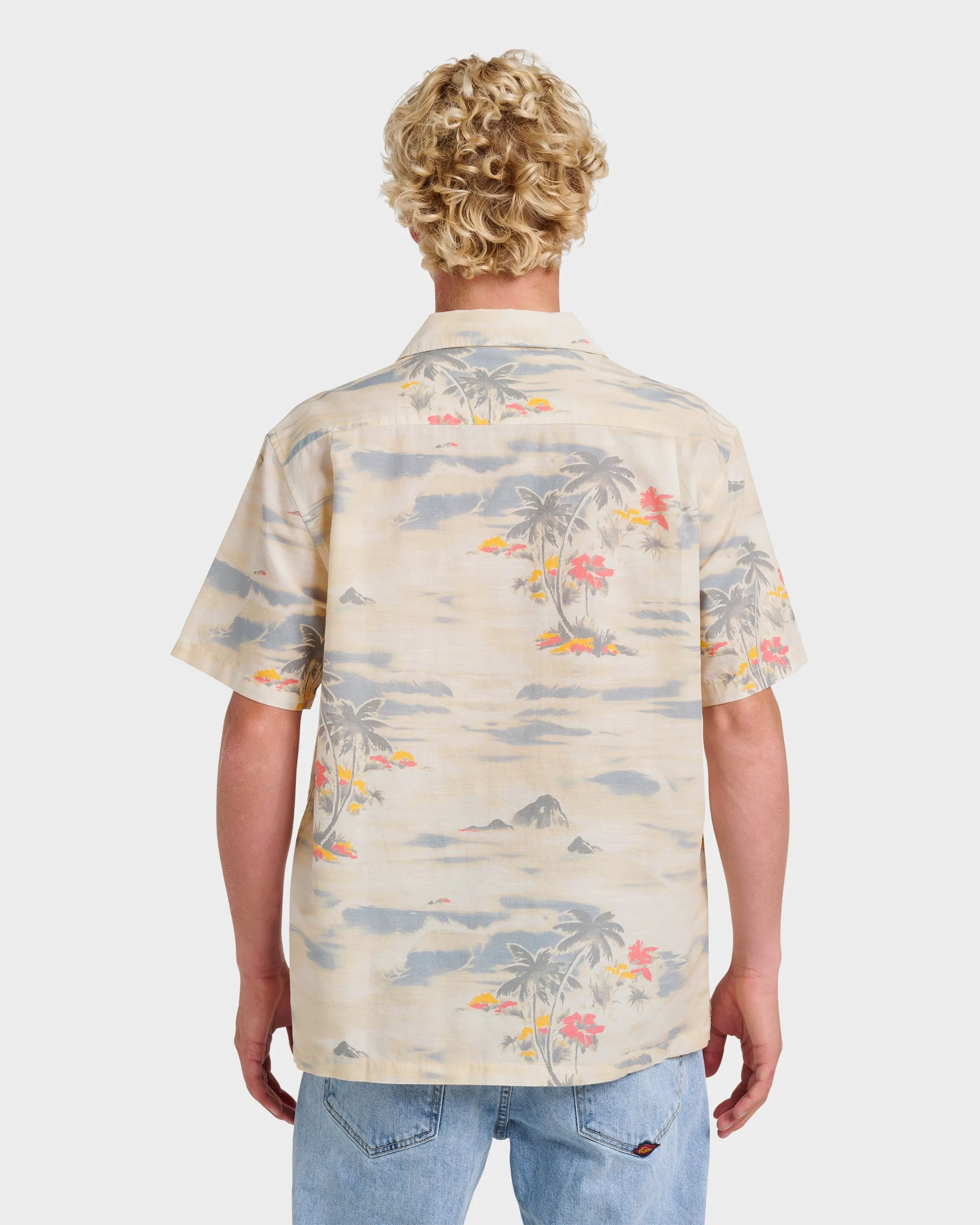 Tropical Surf Casual Short Sleeve Shirt - Birch sold by Quiksilver product image thumbnail 2