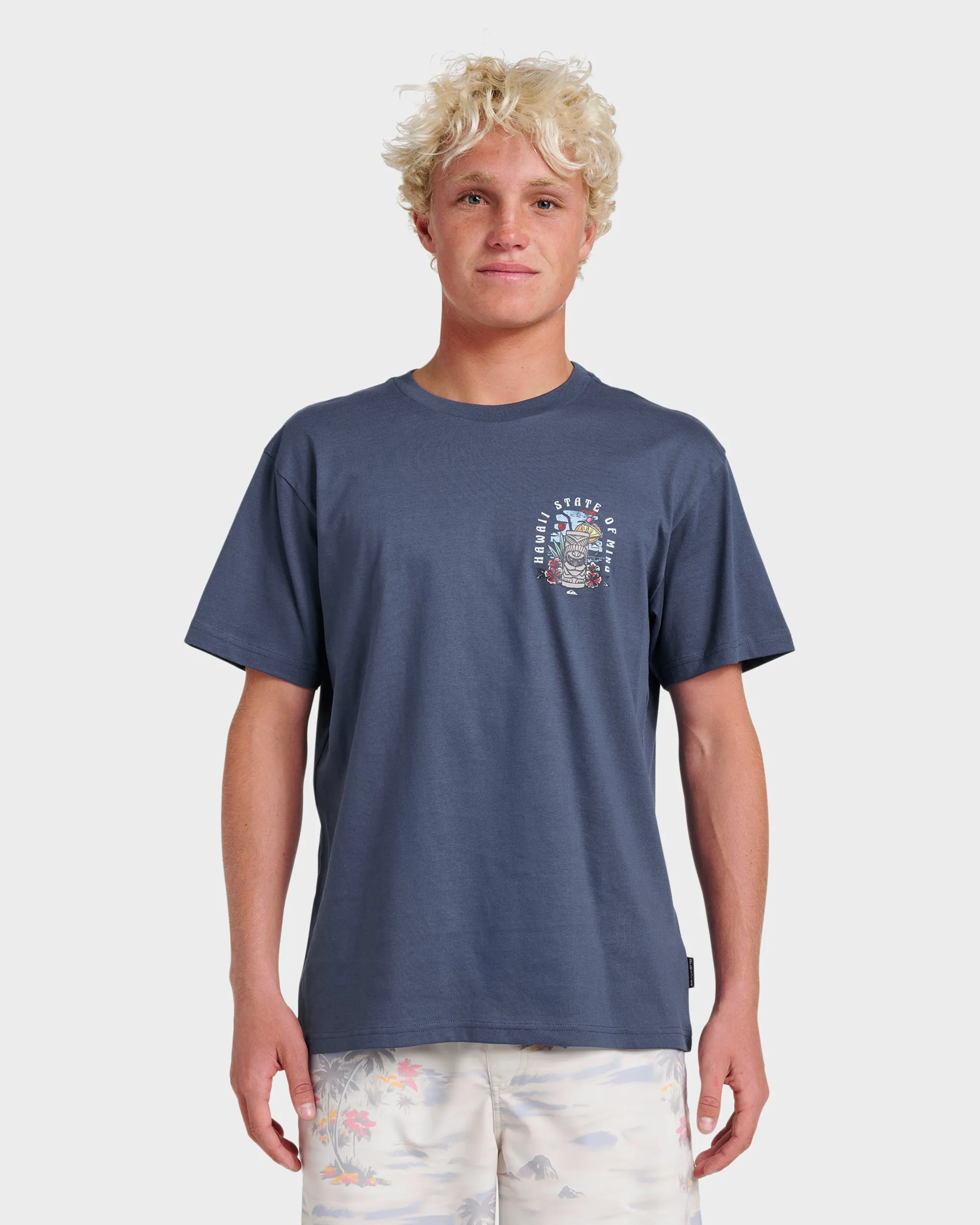 Hi Tiki Lounge Classic T-shirt - Navy sold by Quiksilver