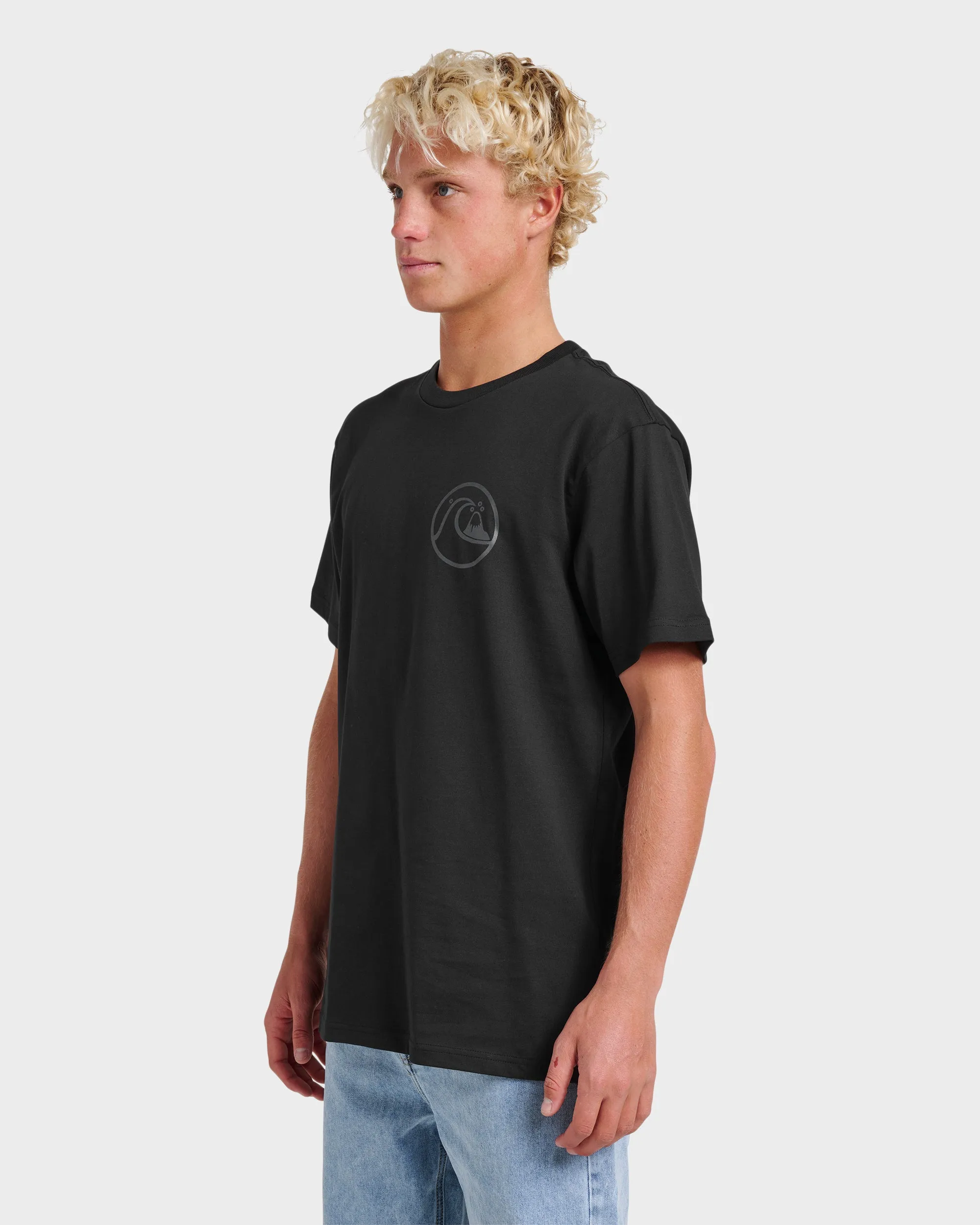 Jungle Wave Classic T-shirt - Black sold by Quiksilver product image thumbnail 3