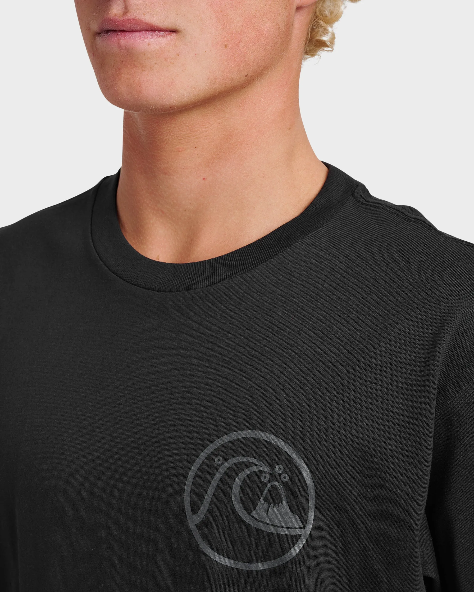 Jungle Wave Classic T-shirt - Black sold by Quiksilver product image thumbnail 4