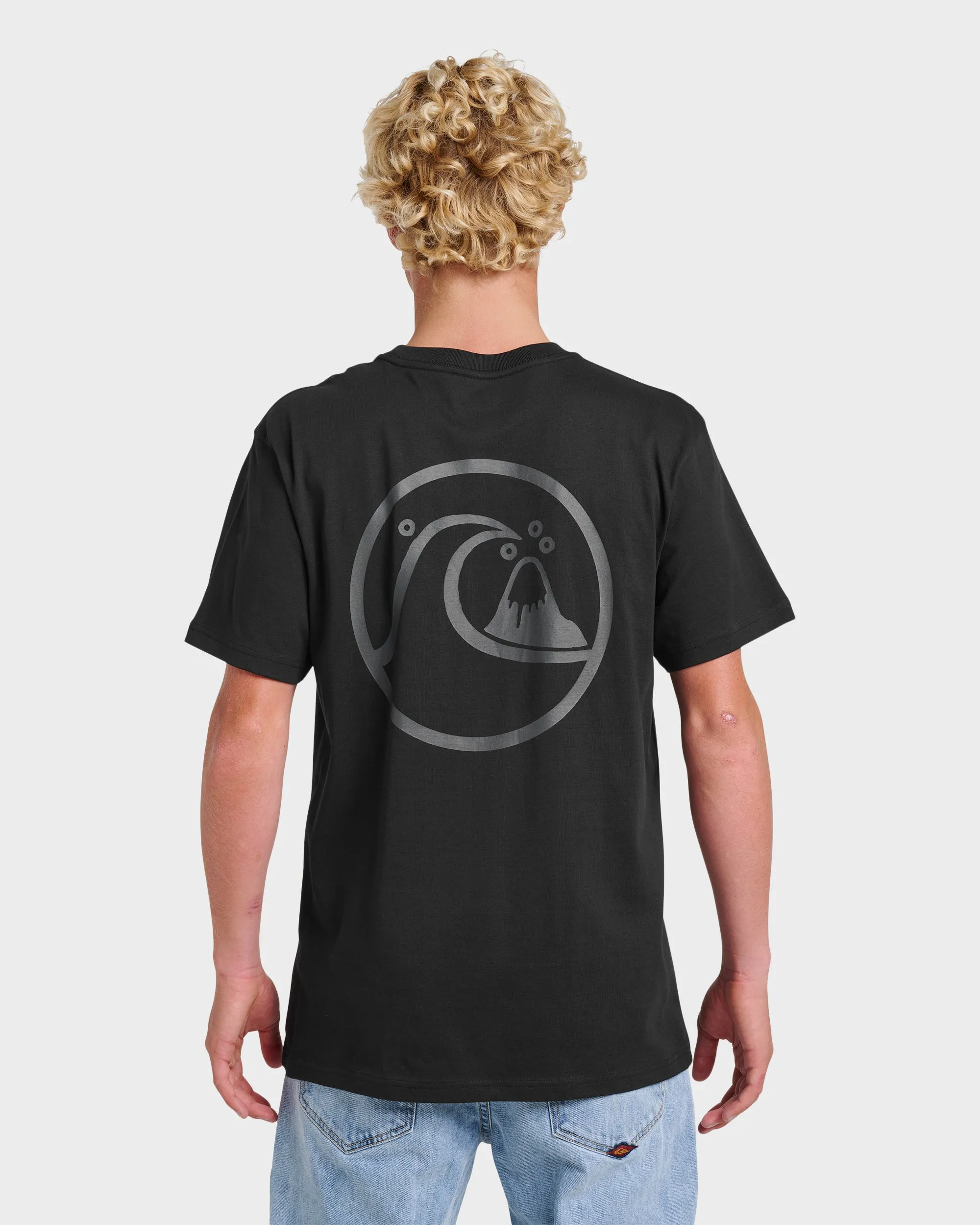 Jungle Wave Classic T-shirt - Black sold by Quiksilver product image thumbnail 2