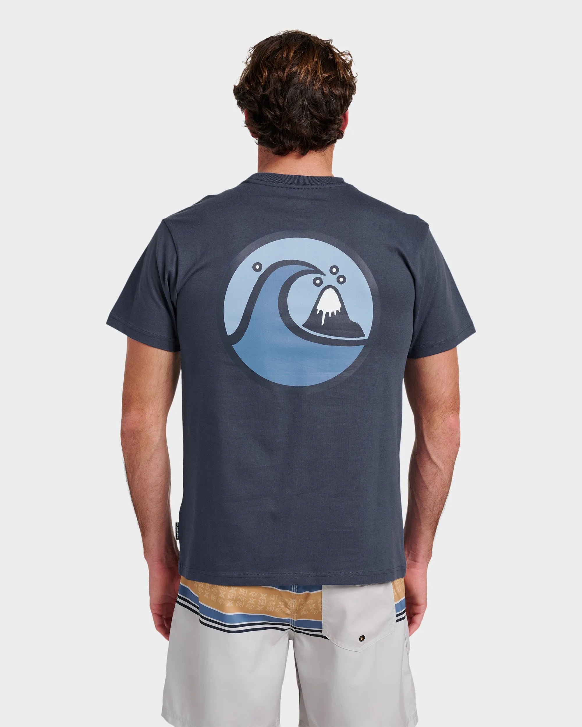 Jungle Wave Classic T-shirt - Navy sold by Quiksilver product image thumbnail 2