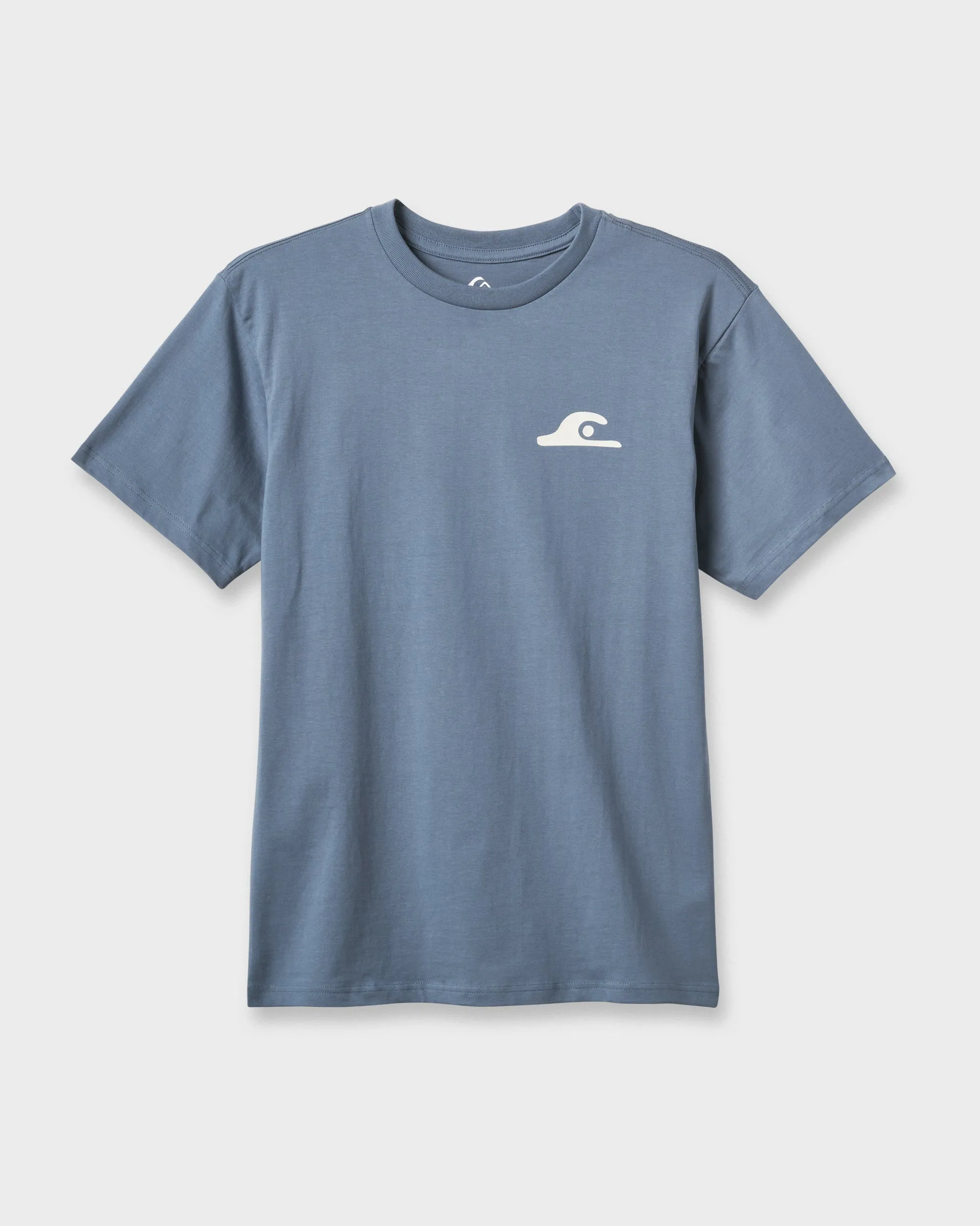 Primitive Scripture Classic T-shirt - China Blue sold by Quiksilver product image thumbnail 5