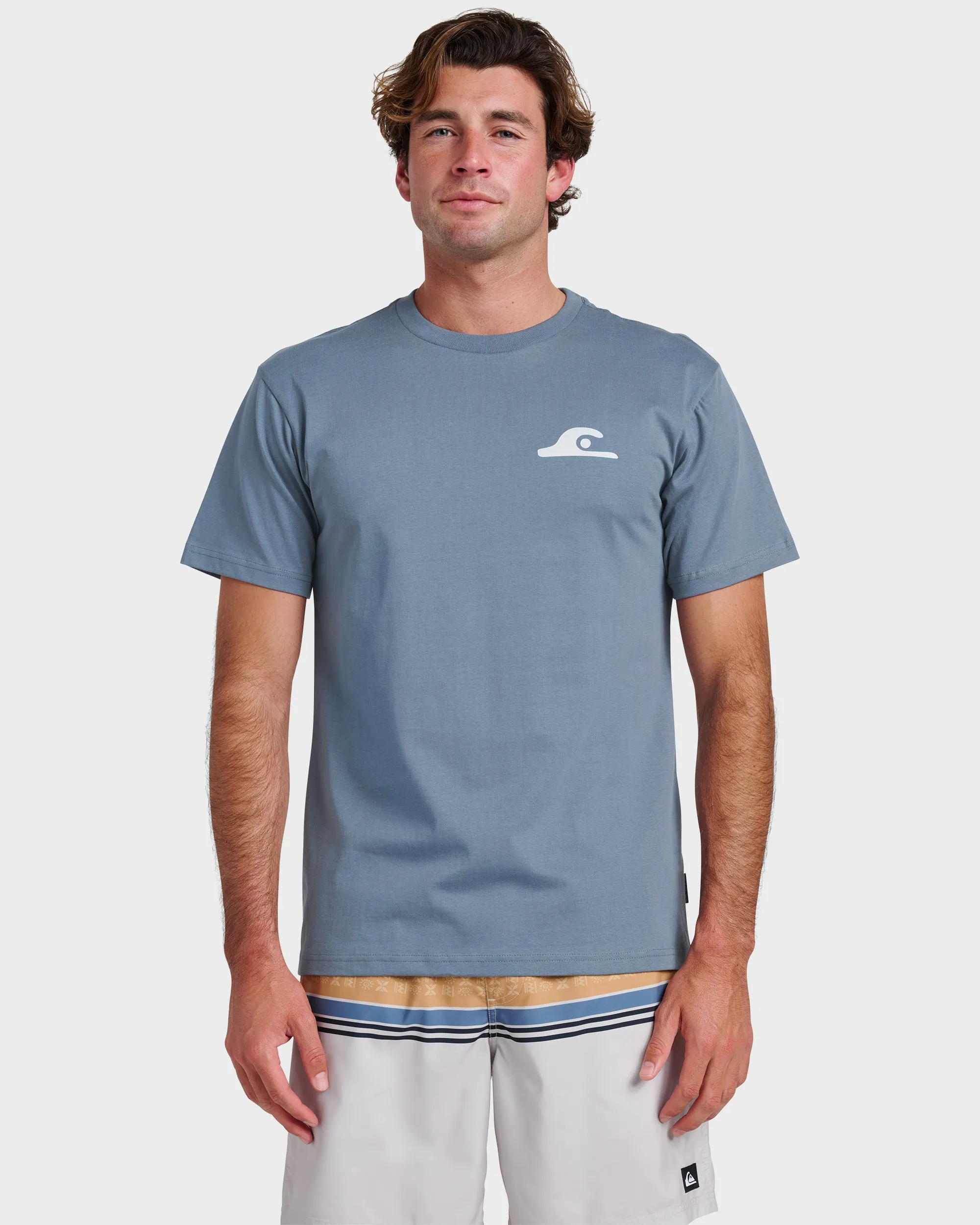 Primitive Scripture Classic T-shirt - China Blue sold by Quiksilver
