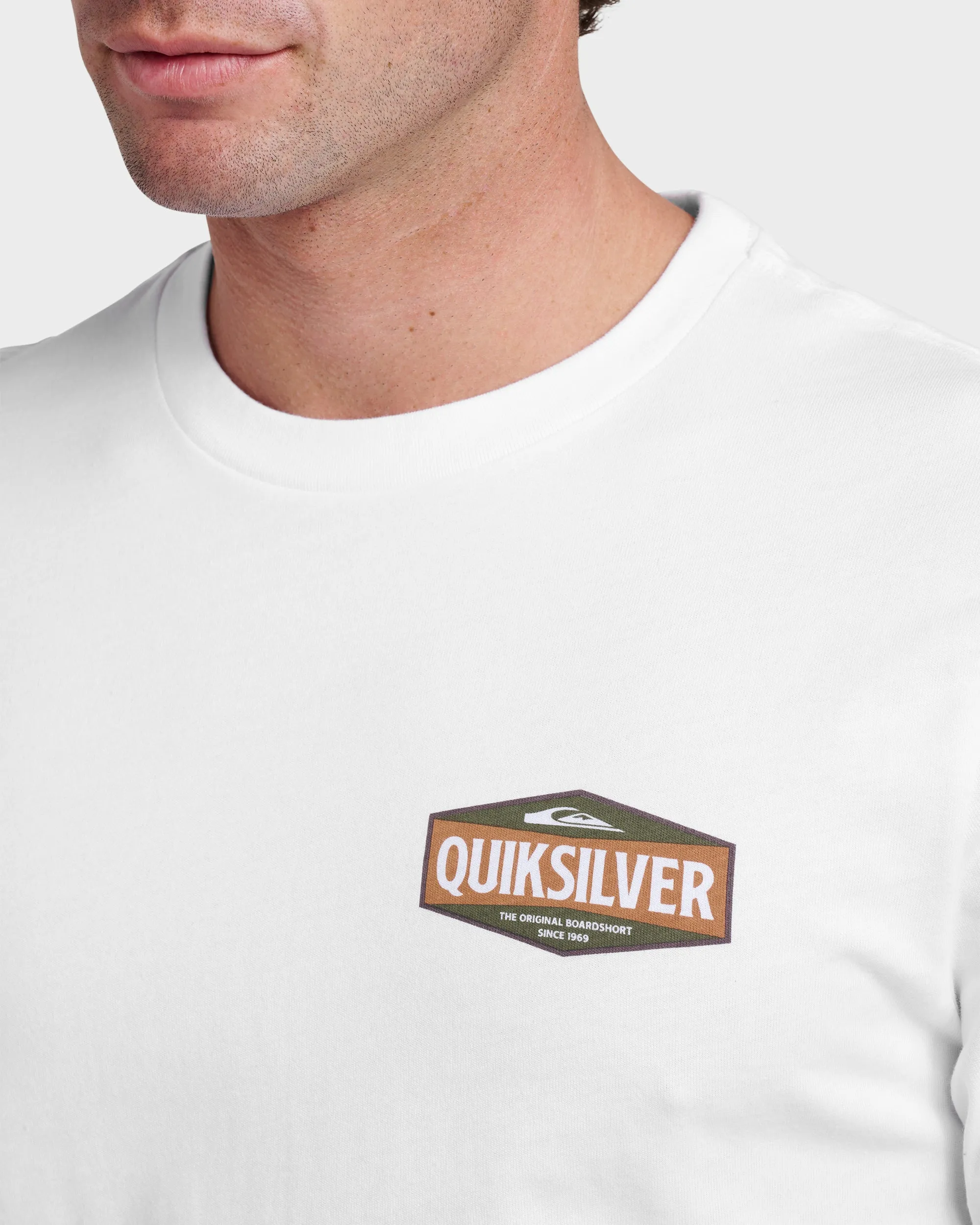Three Piece Long Sleeve T-shirt - White sold by Quiksilver product image thumbnail 4