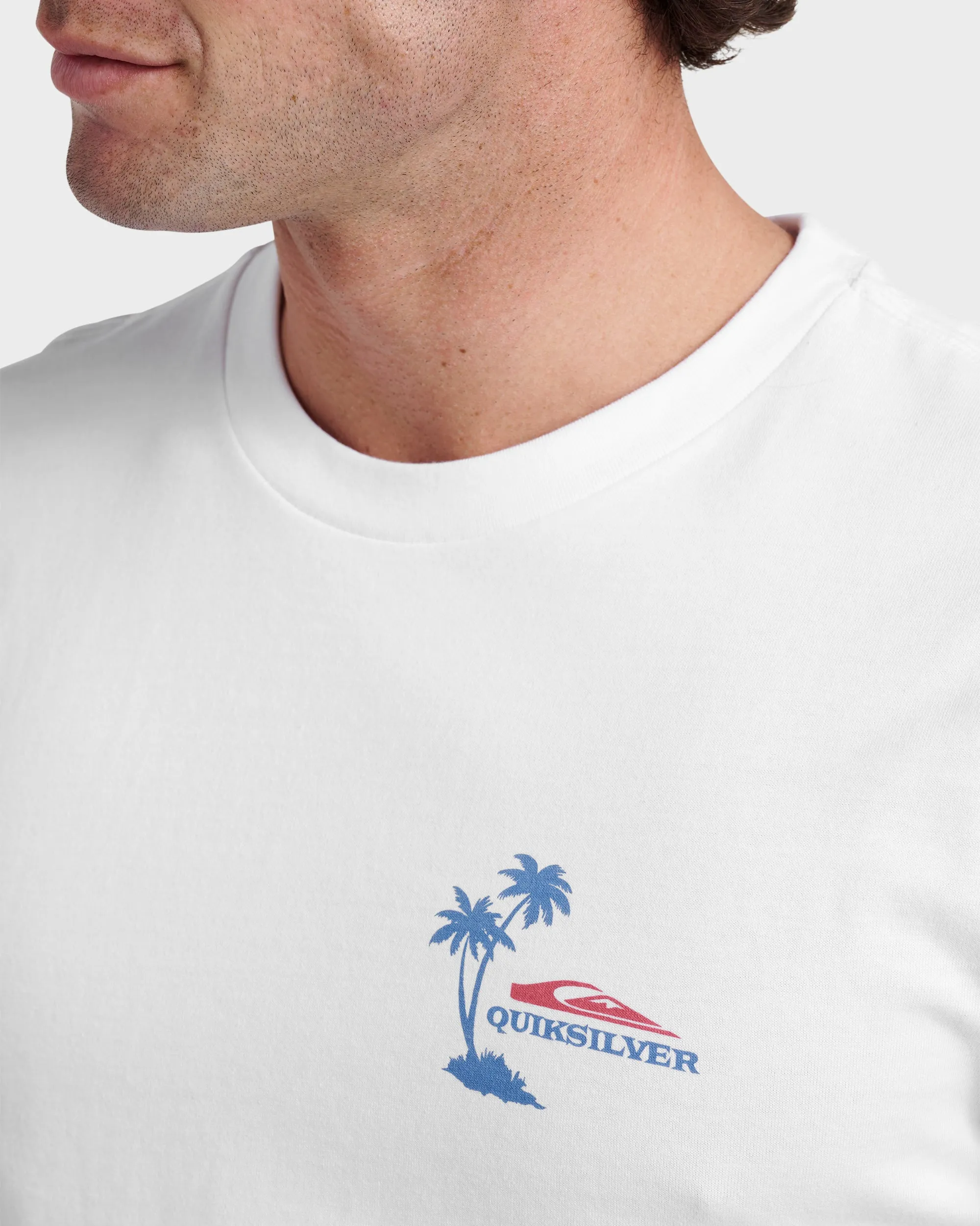 Tropical Surf Classic T-shirt - White sold by Quiksilver product image thumbnail 4