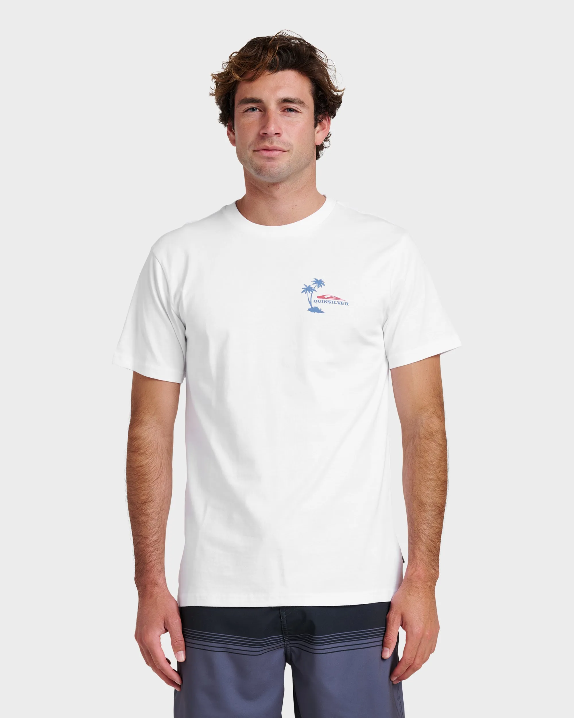 Tropical Surf Classic T-shirt - White sold by Quiksilver