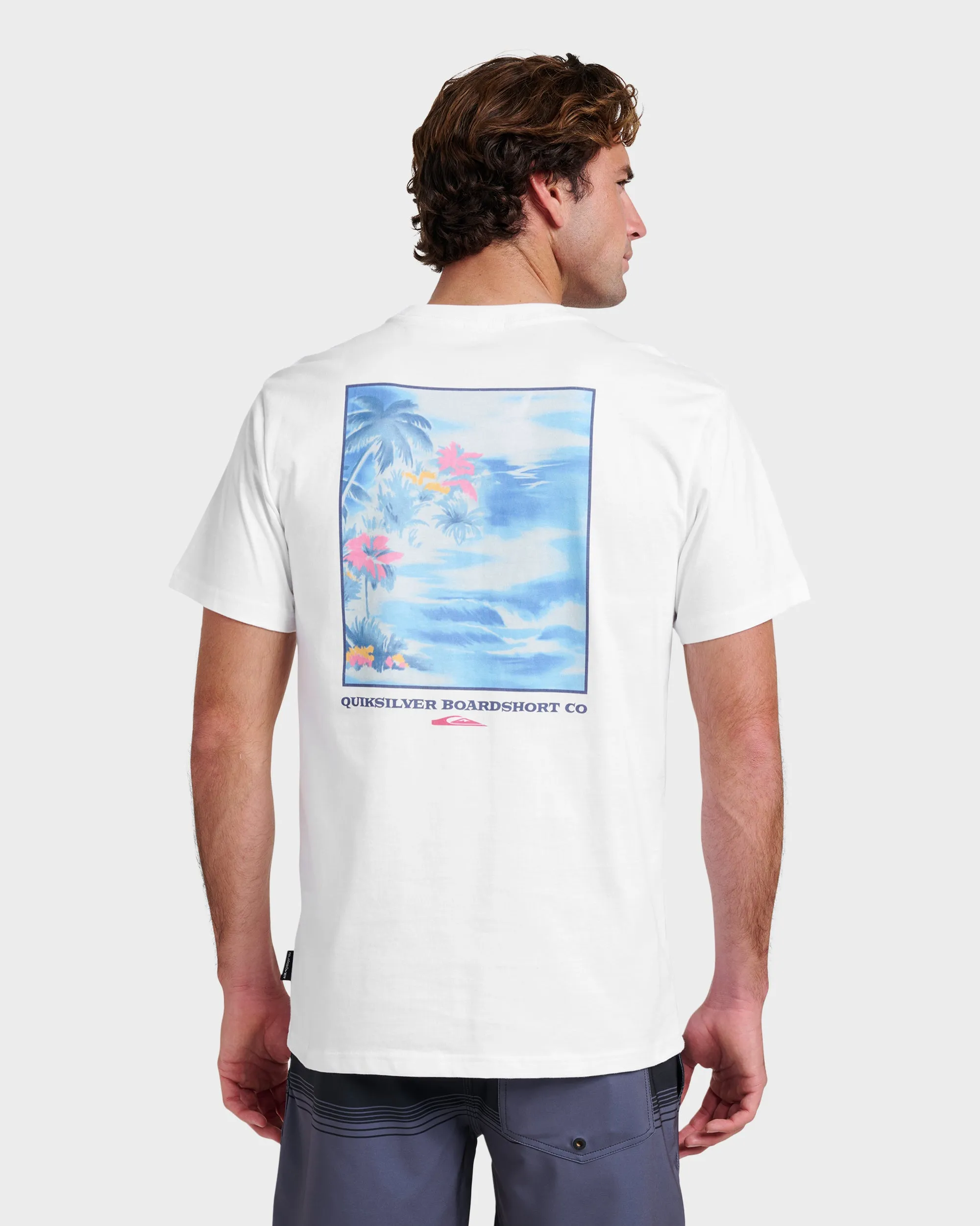 Tropical Surf Classic T-shirt - White sold by Quiksilver product image thumbnail 2