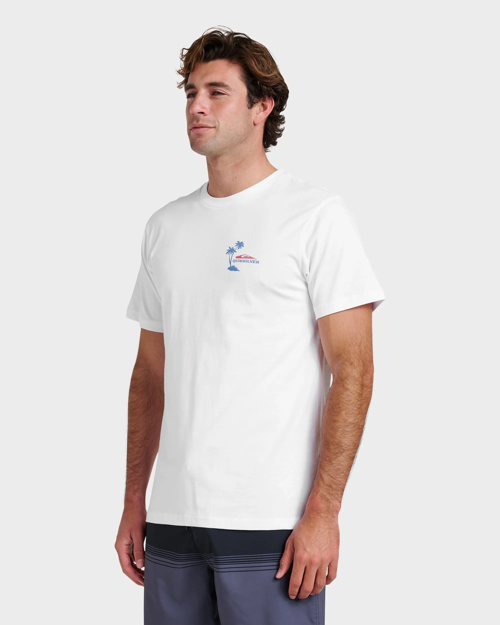 Tropical Surf Classic T-shirt - White sold by Quiksilver product image thumbnail 3