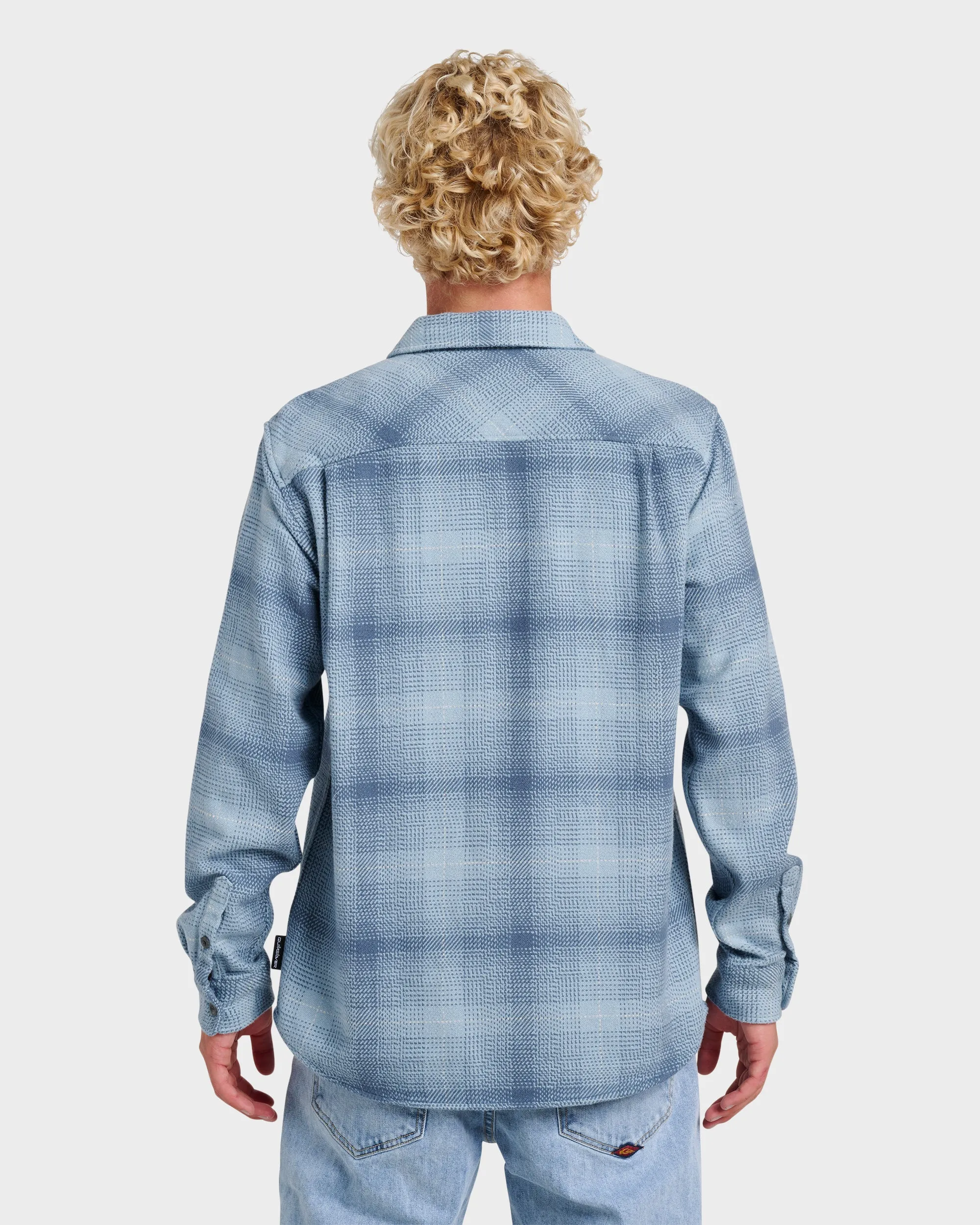 Dna Flannel Shirt - China Blue sold by Quiksilver product image thumbnail 2