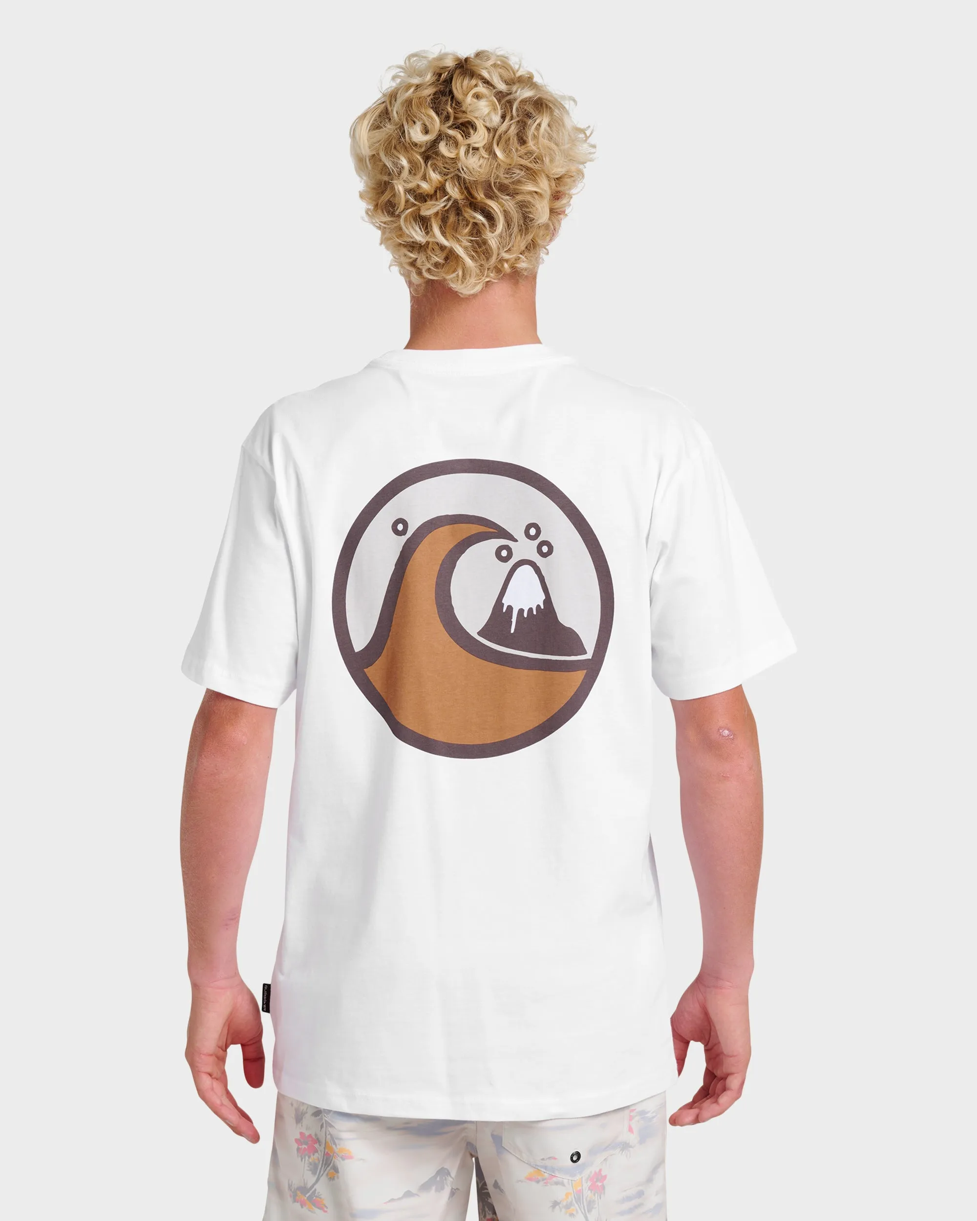 Jungle Wave Classic T-shirt - White sold by Quiksilver product image thumbnail 2