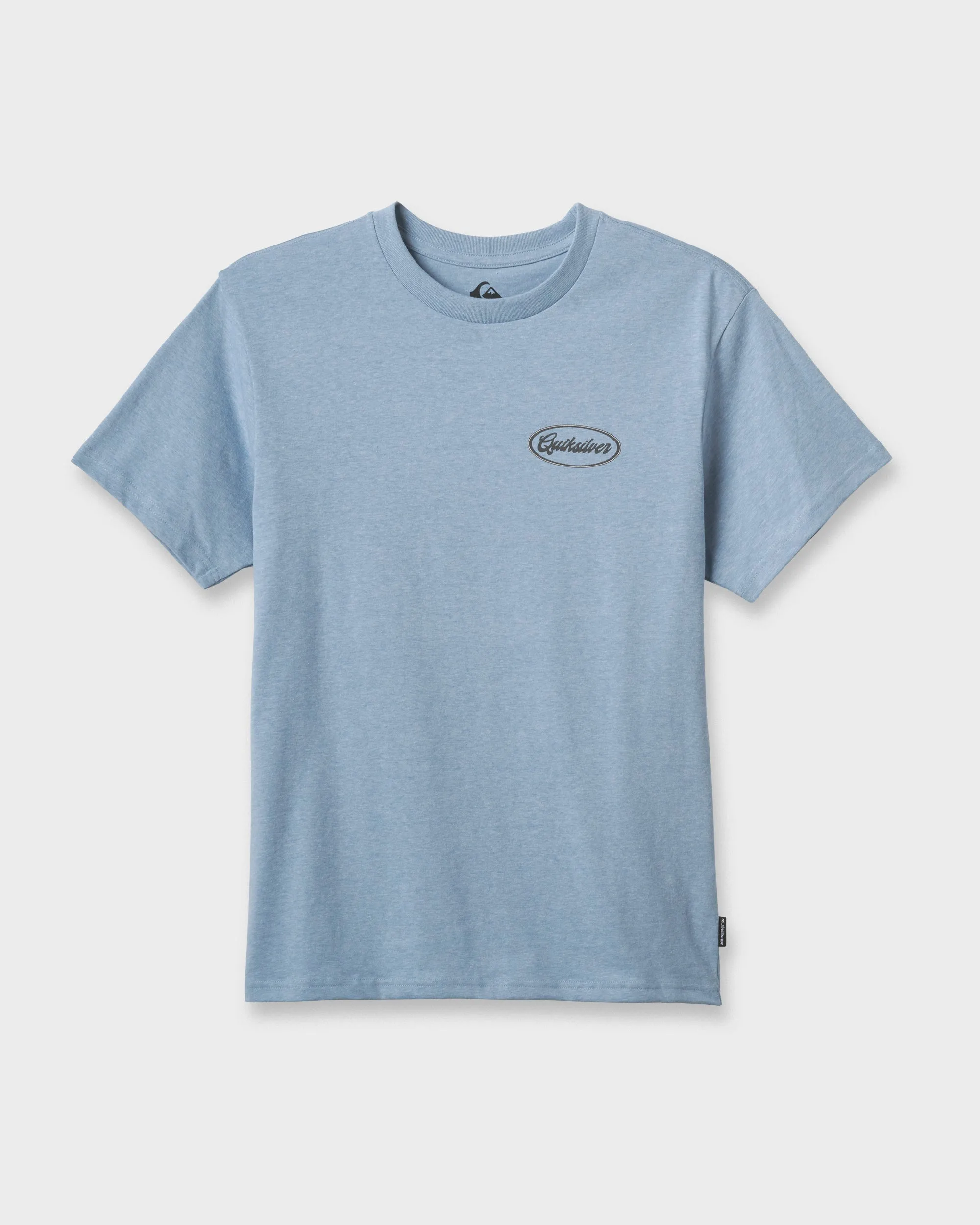 Mechanics Script Classic T-shirt - Ashley Blue Heather sold by Quiksilver product image thumbnail 5