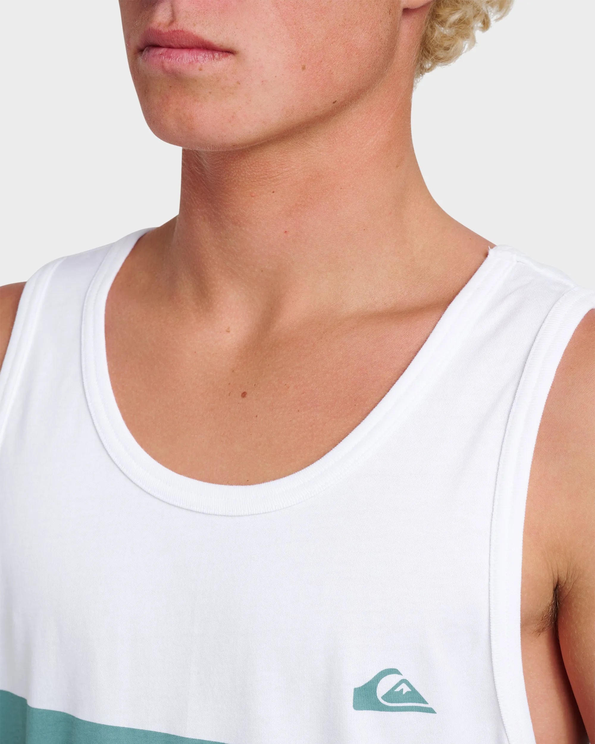 Og Stripe Tank - White sold by Quiksilver product image thumbnail 4