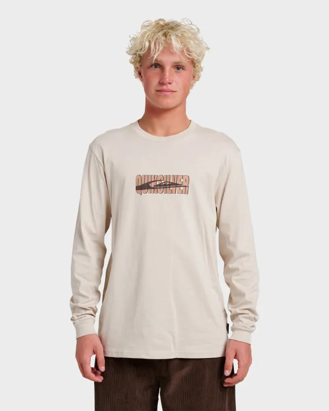 Quik Stack Long Sleeve T-shirt - Moonstruck sold by Quiksilver