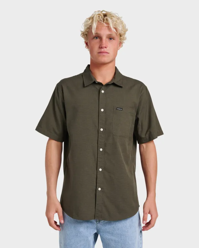 Shoreline Classic Short Sleeve Shirt - Grape Leaf sold by Quiksilver