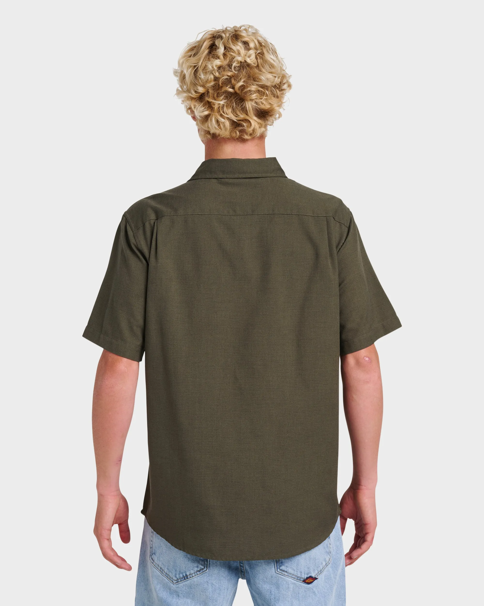 Shoreline Classic Short Sleeve Shirt - Grape Leaf sold by Quiksilver product image thumbnail 2