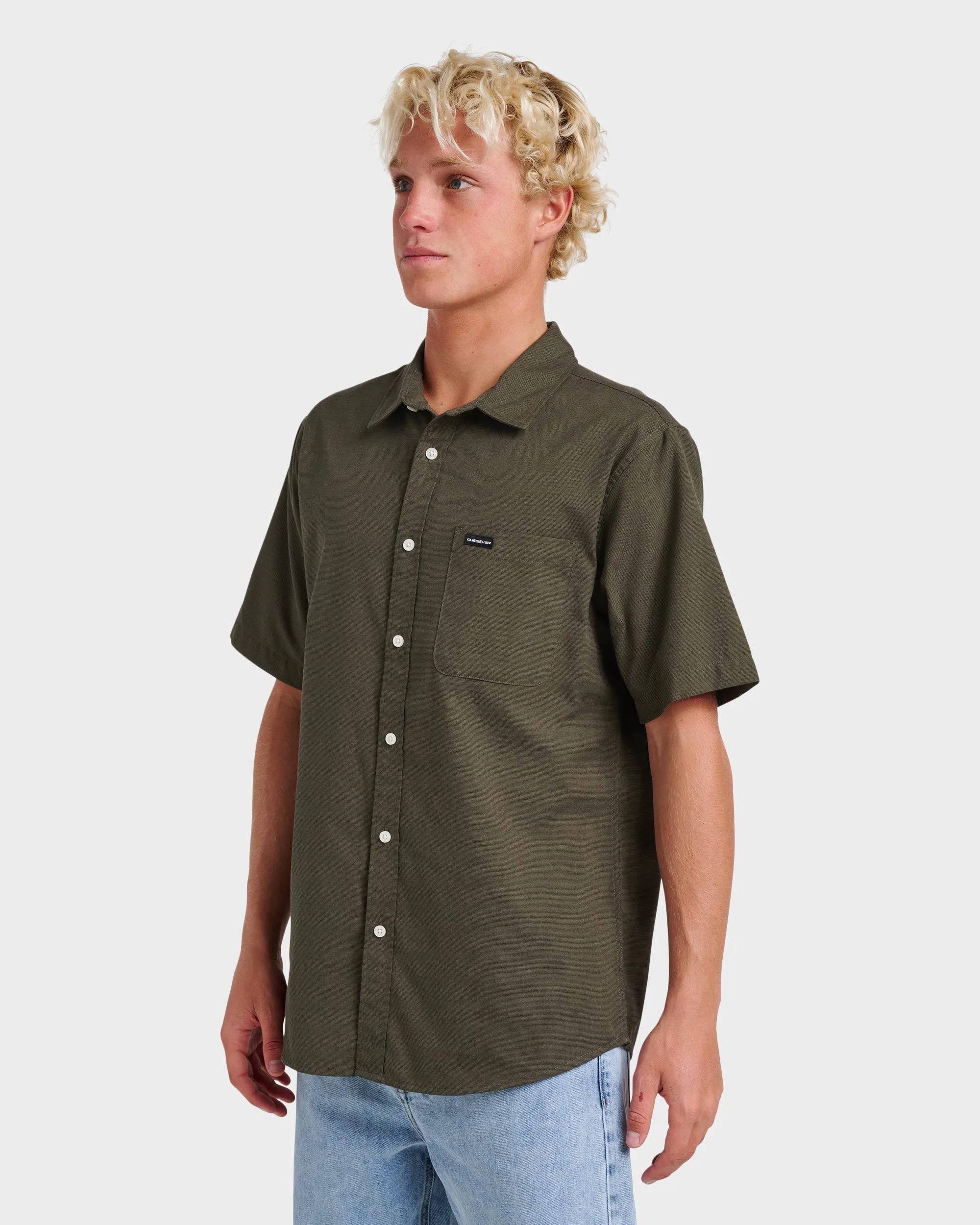 Shoreline Classic Short Sleeve Shirt - Grape Leaf sold by Quiksilver product image thumbnail 3