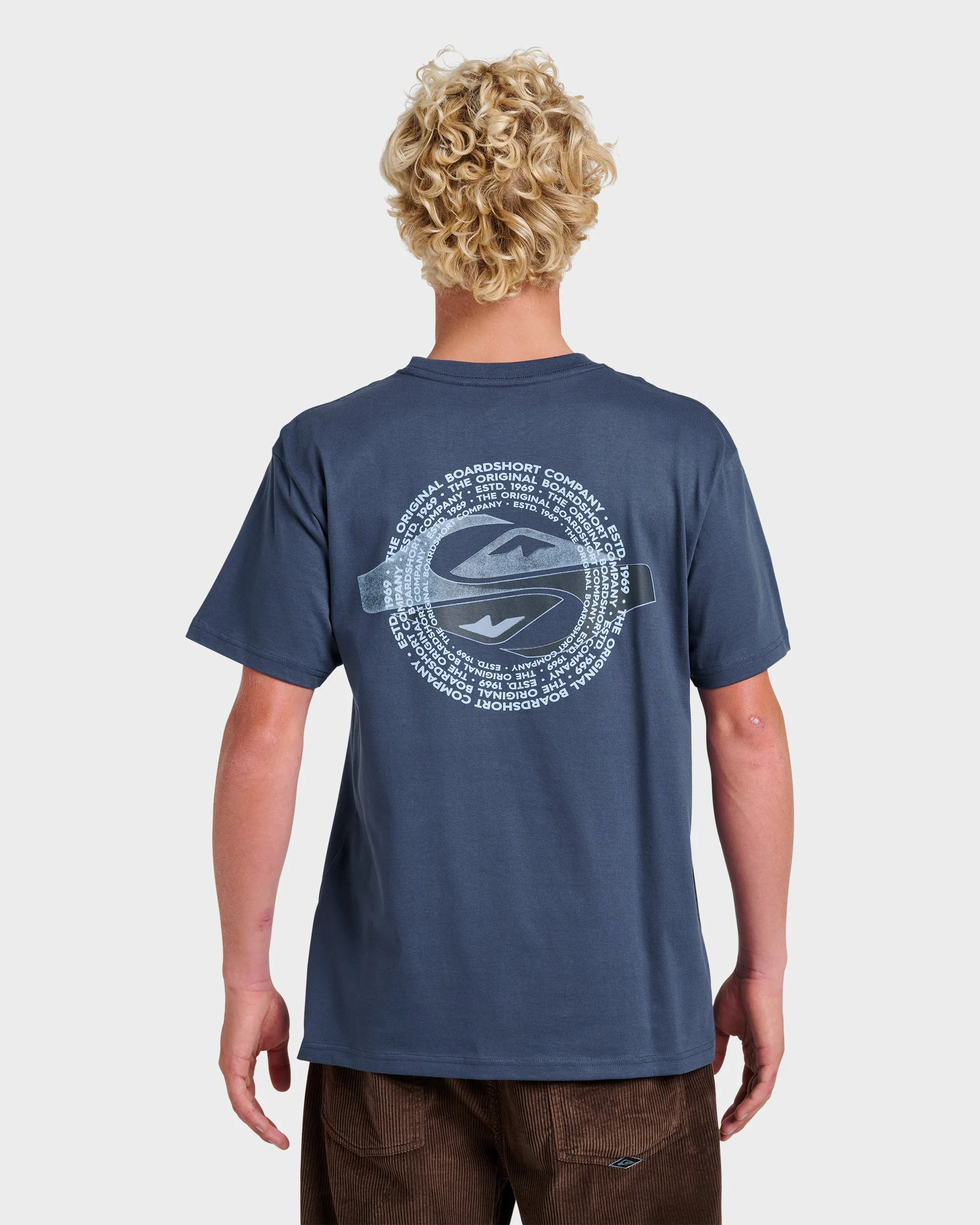 Yin Vortex Classic T-shirt - Navy sold by Quiksilver product image thumbnail 2