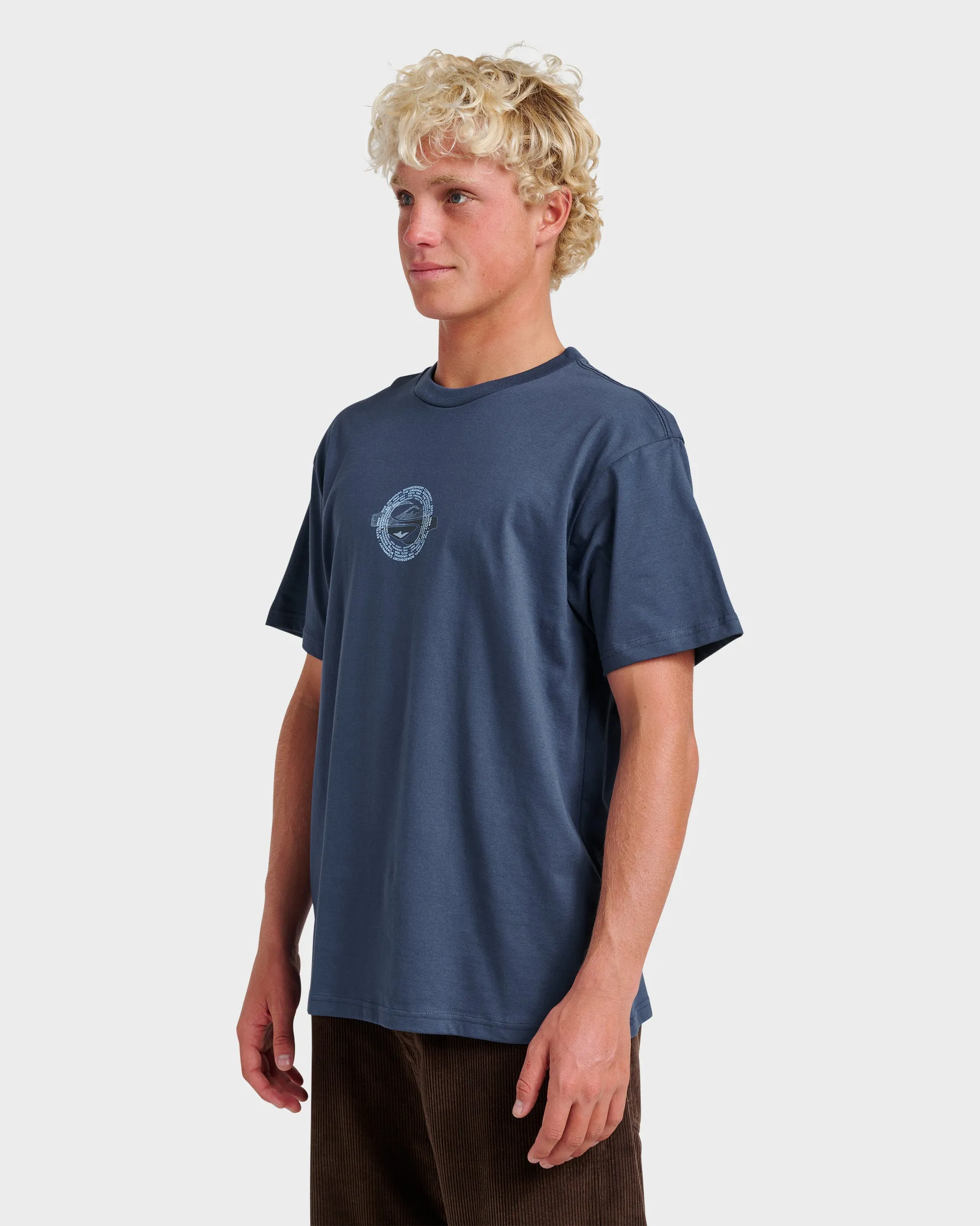Yin Vortex Classic T-shirt - Navy sold by Quiksilver product image thumbnail 3