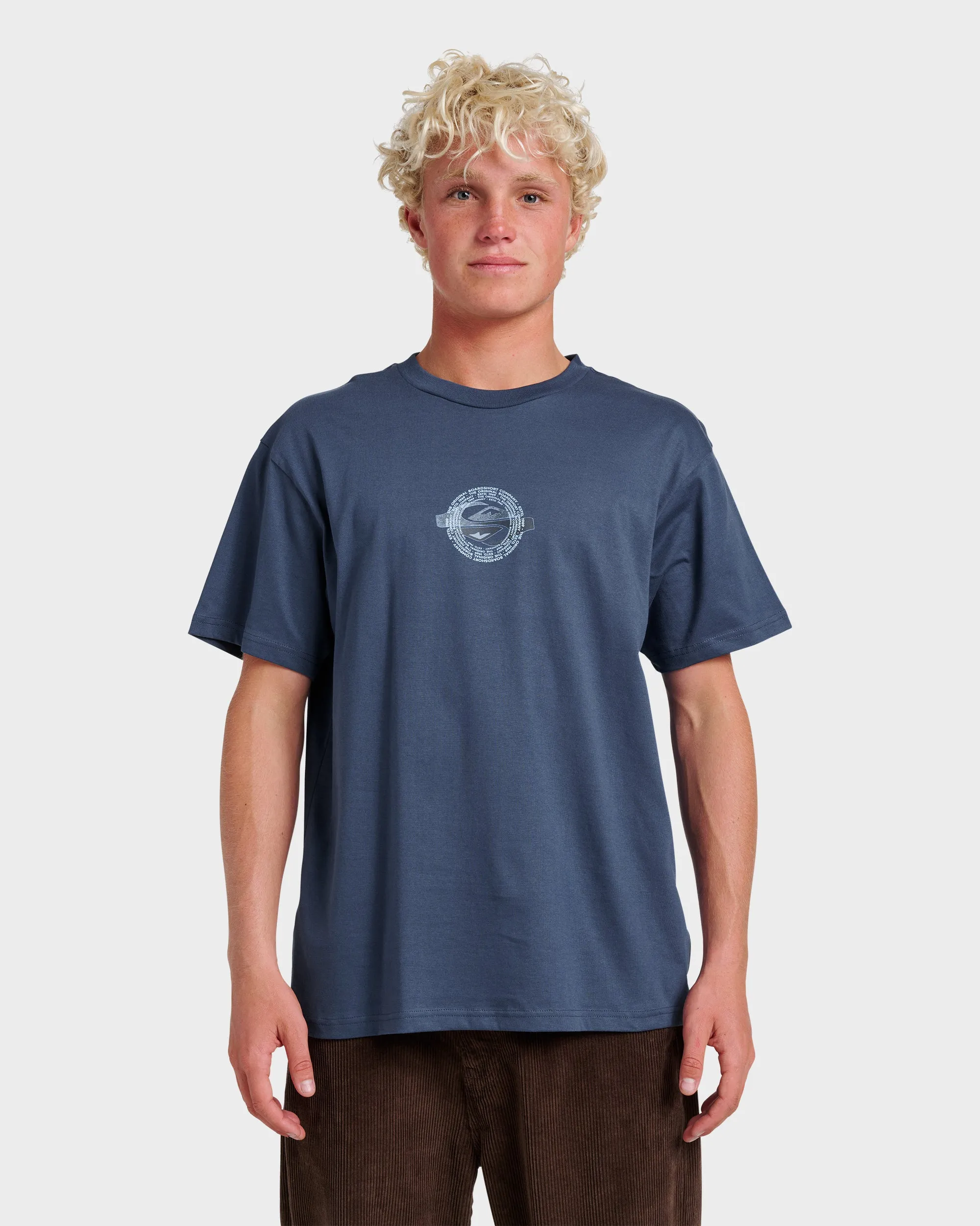 Yin Vortex Classic T-shirt - Navy sold by Quiksilver