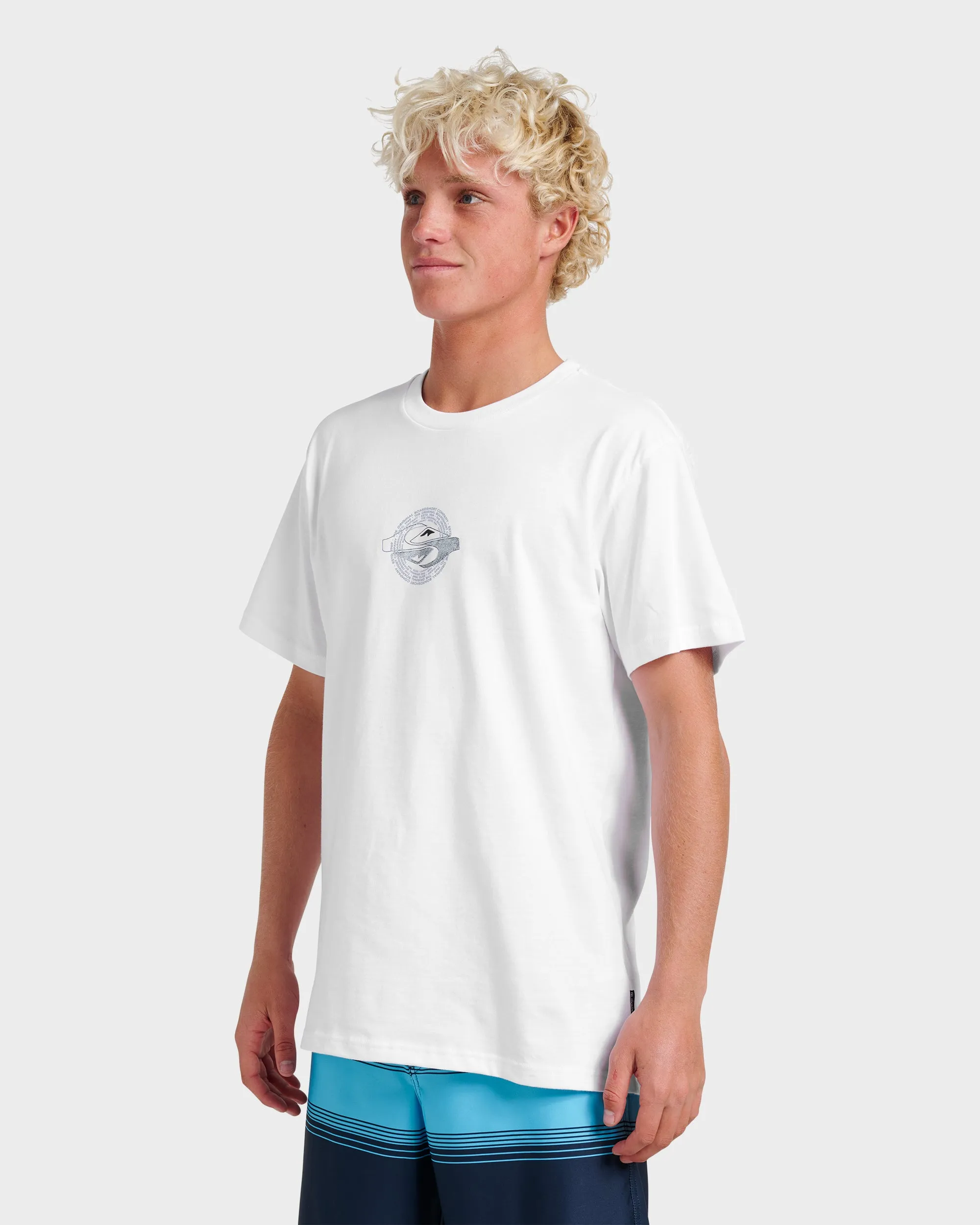 Yin Vortex Classic T-shirt - White sold by Quiksilver product image thumbnail 3