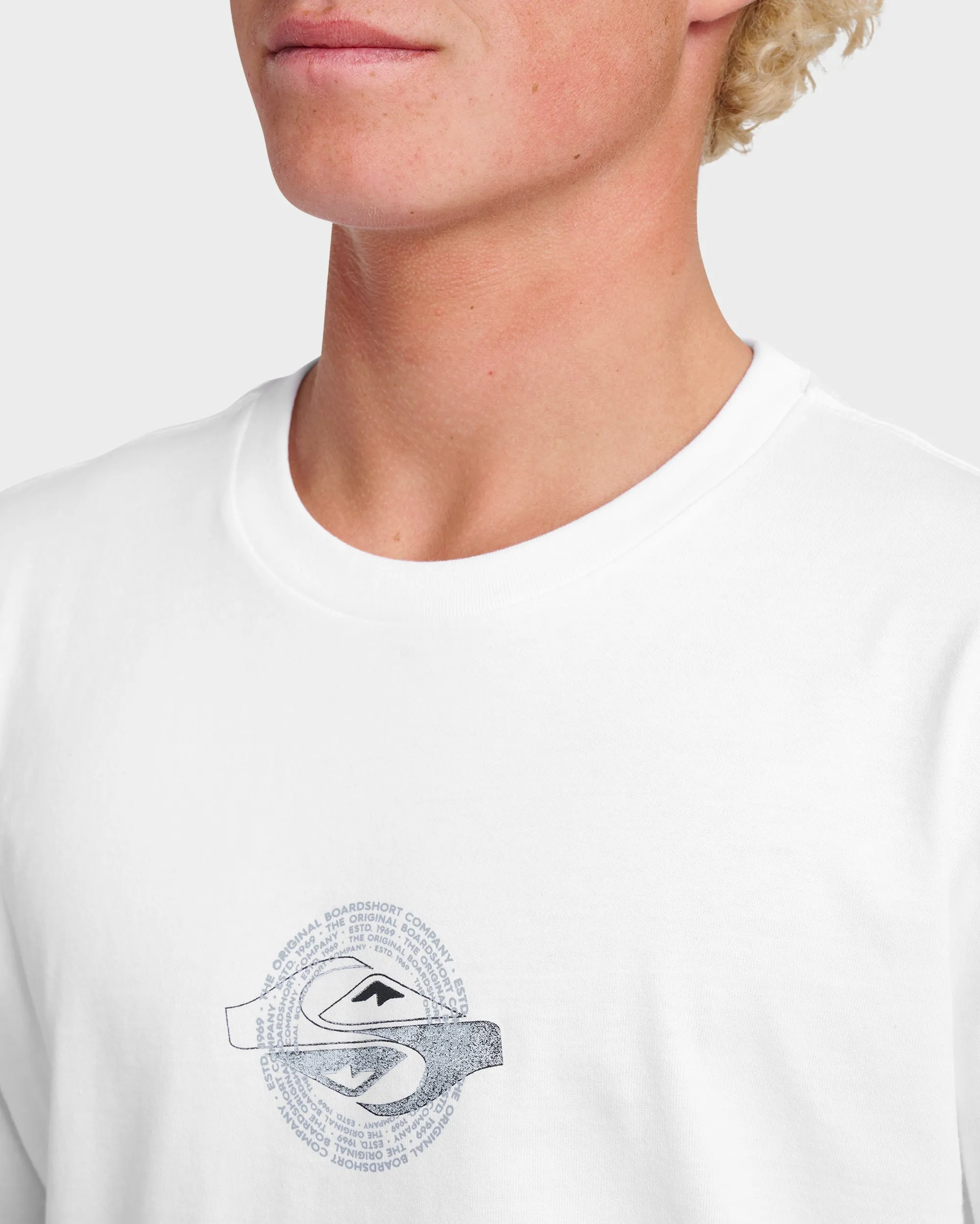 Yin Vortex Classic T-shirt - White sold by Quiksilver product image thumbnail 4