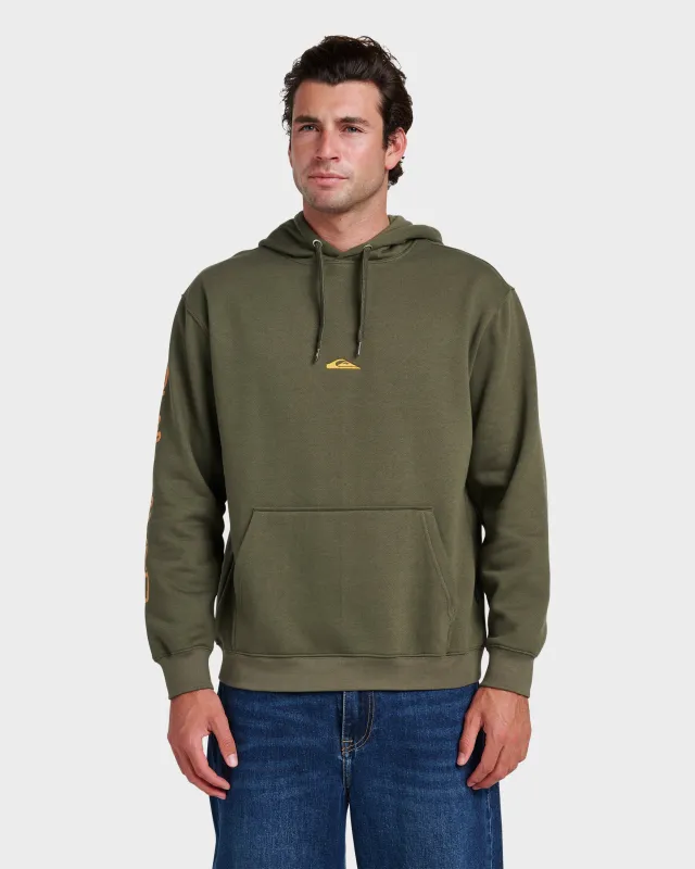Passage Logo Hoodie - Grape Leaf sold by Quiksilver
