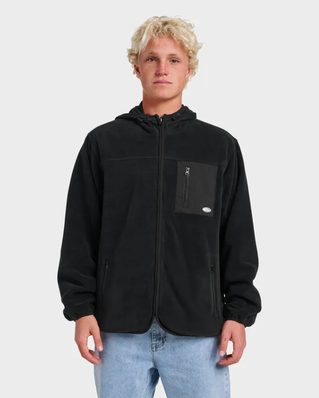 Reversible Zip Hoodie - Black sold by Quiksilver