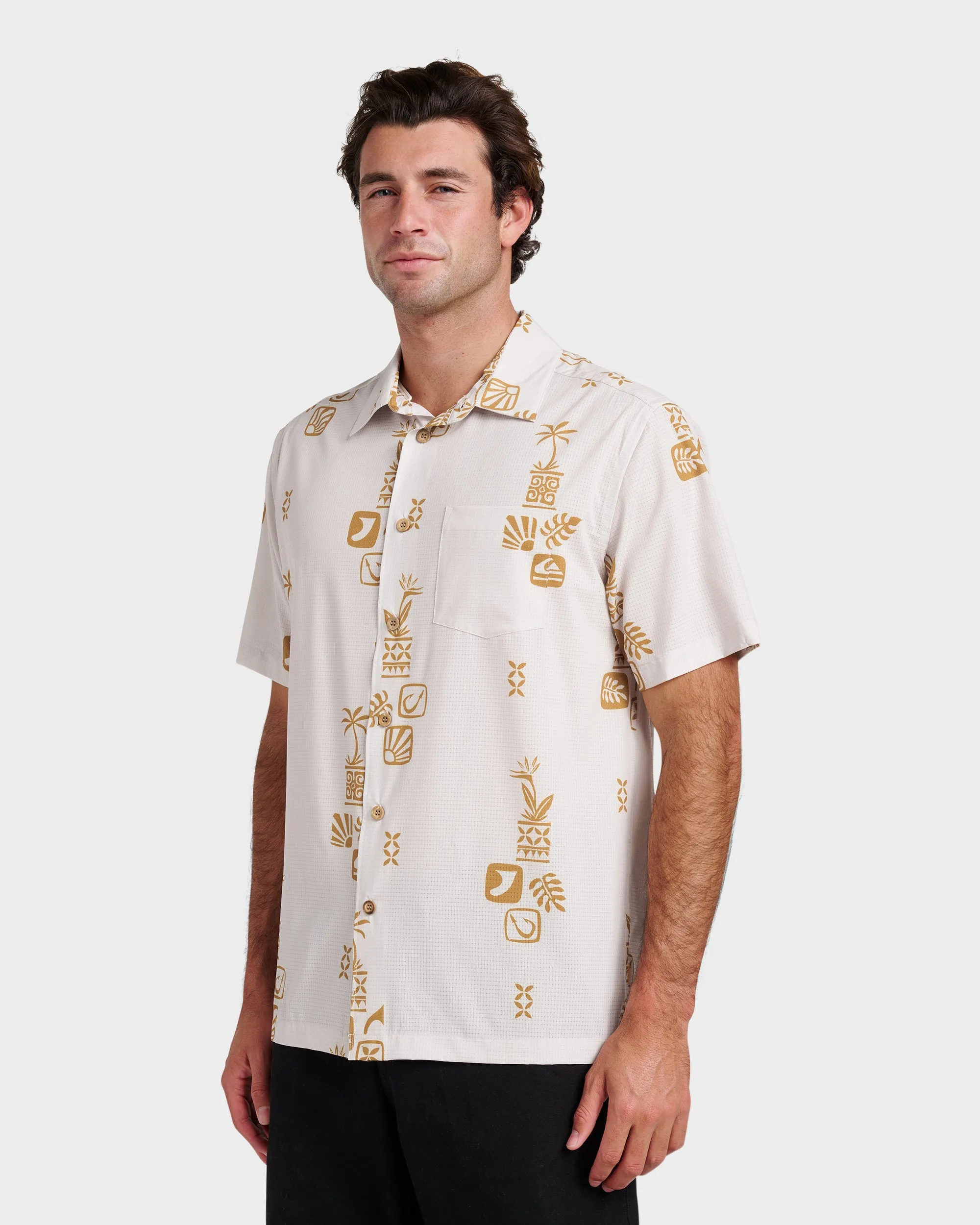 Waterman Mystic Fin Shirt - Moonbeam sold by Quiksilver product image thumbnail 3